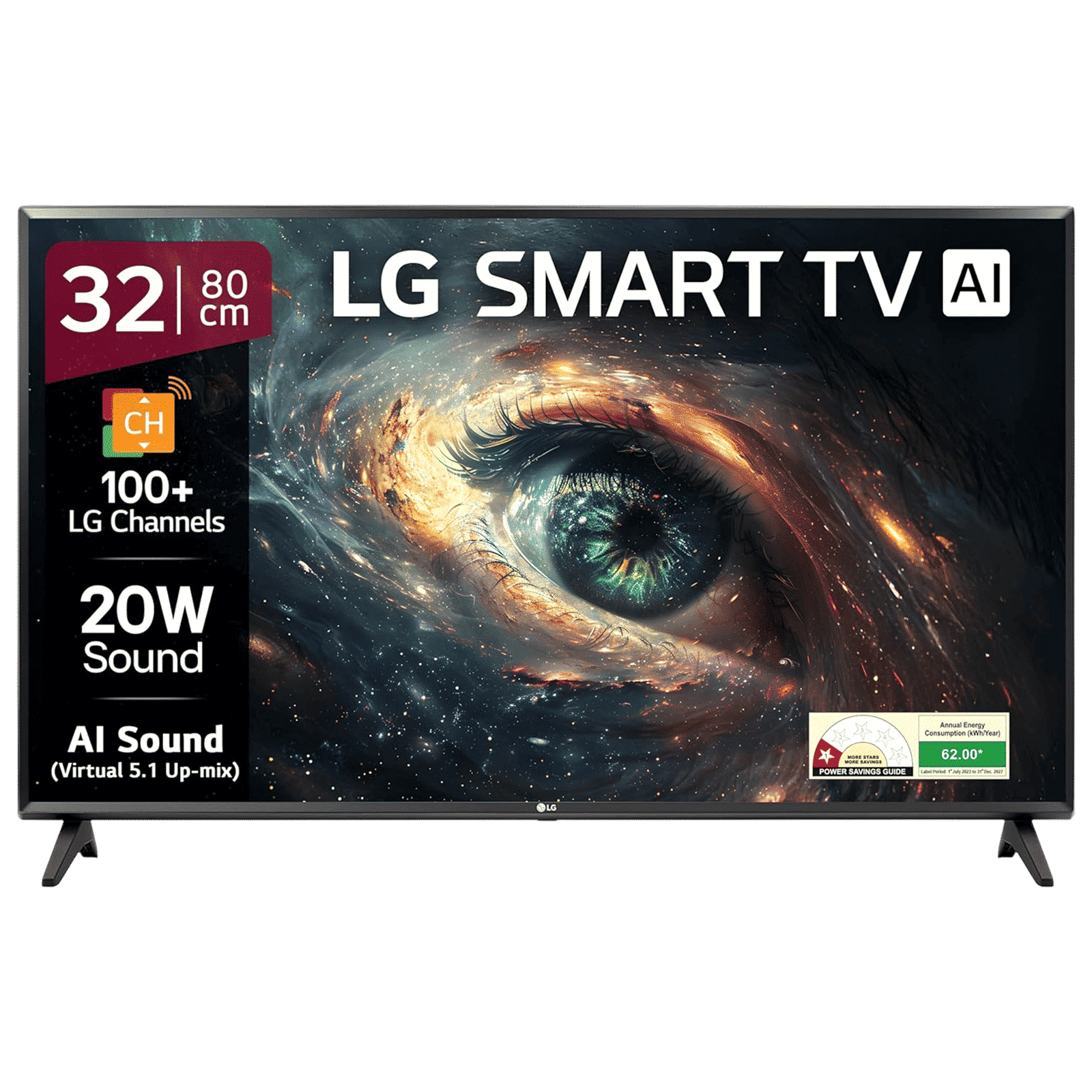 LG 80cm (32 inch) HD LED Smart webOS TV with AI Sound (2025 Model)_1