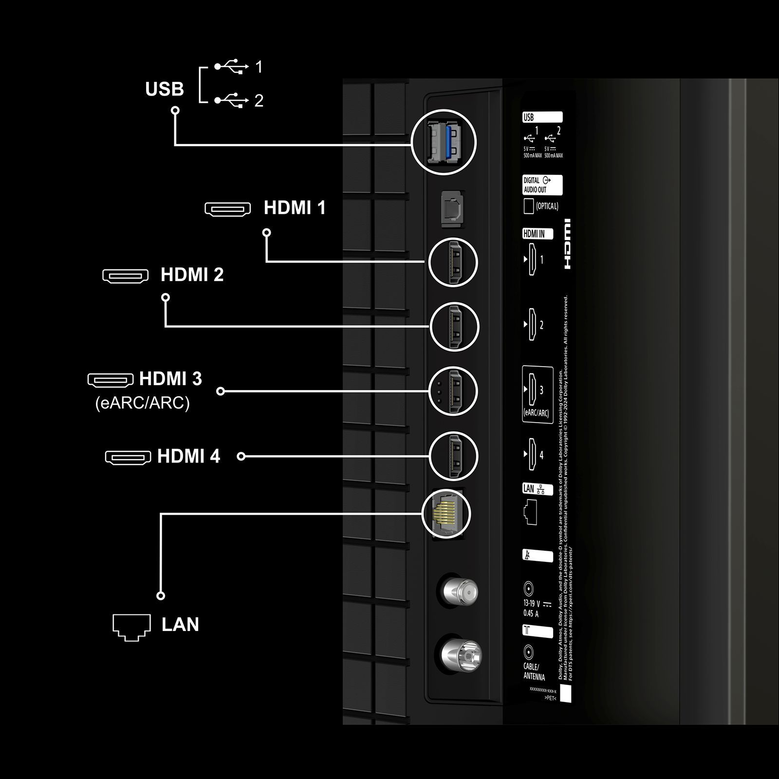 SONY BRAVIA 2 II 139.7 cm (55 inch) 4K Ultra HD LED Smart Google TV with Built- in Chromecast (2025 model)_6