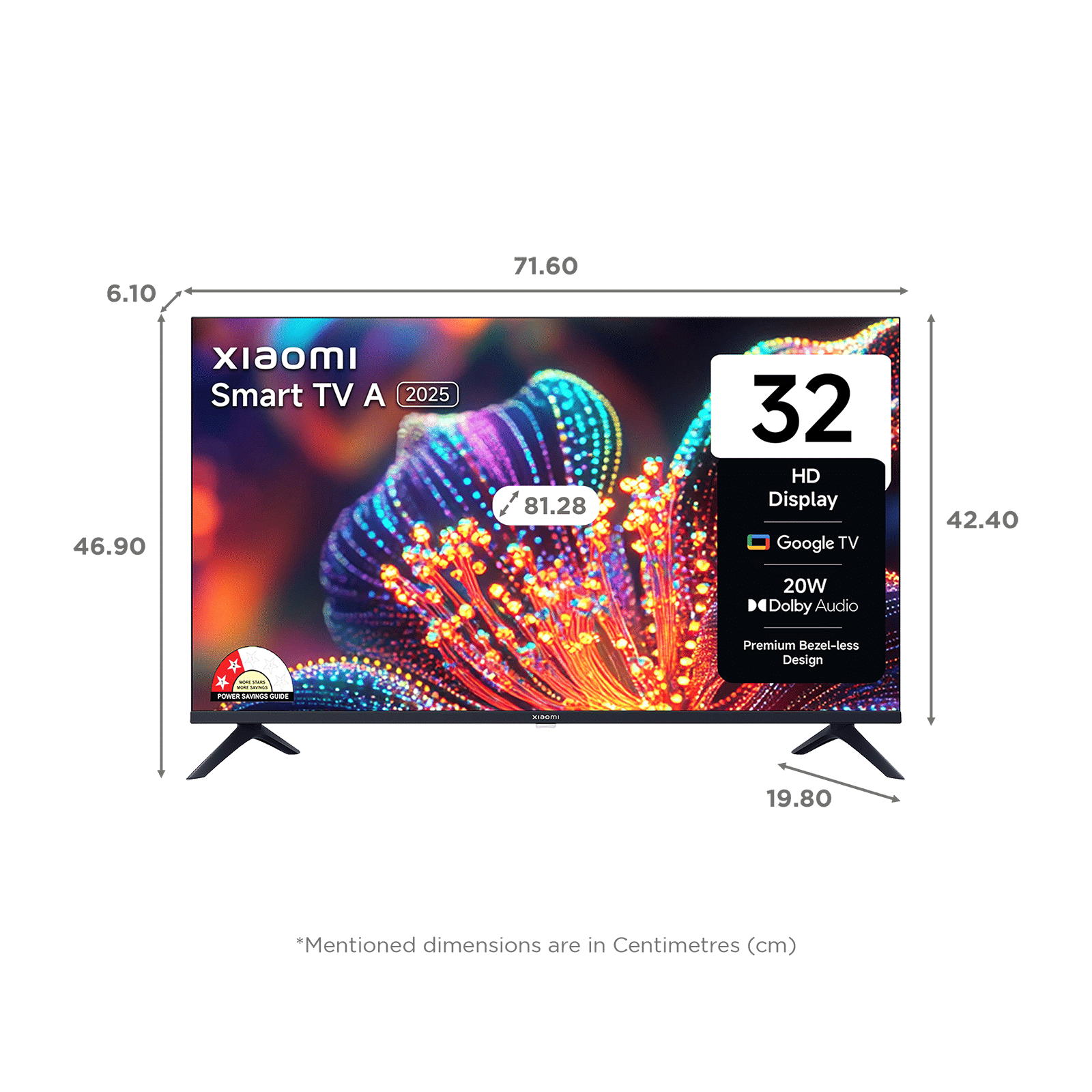 Xiaomi A Series 81.28 cm (32 inch) HD LED Smart Google TV with Dolby Audio (2025 model) Xiaomi A Series 81.28 cm (32 inch) HD LED Smart Google TV with Dolby Audio (2025 model)_2