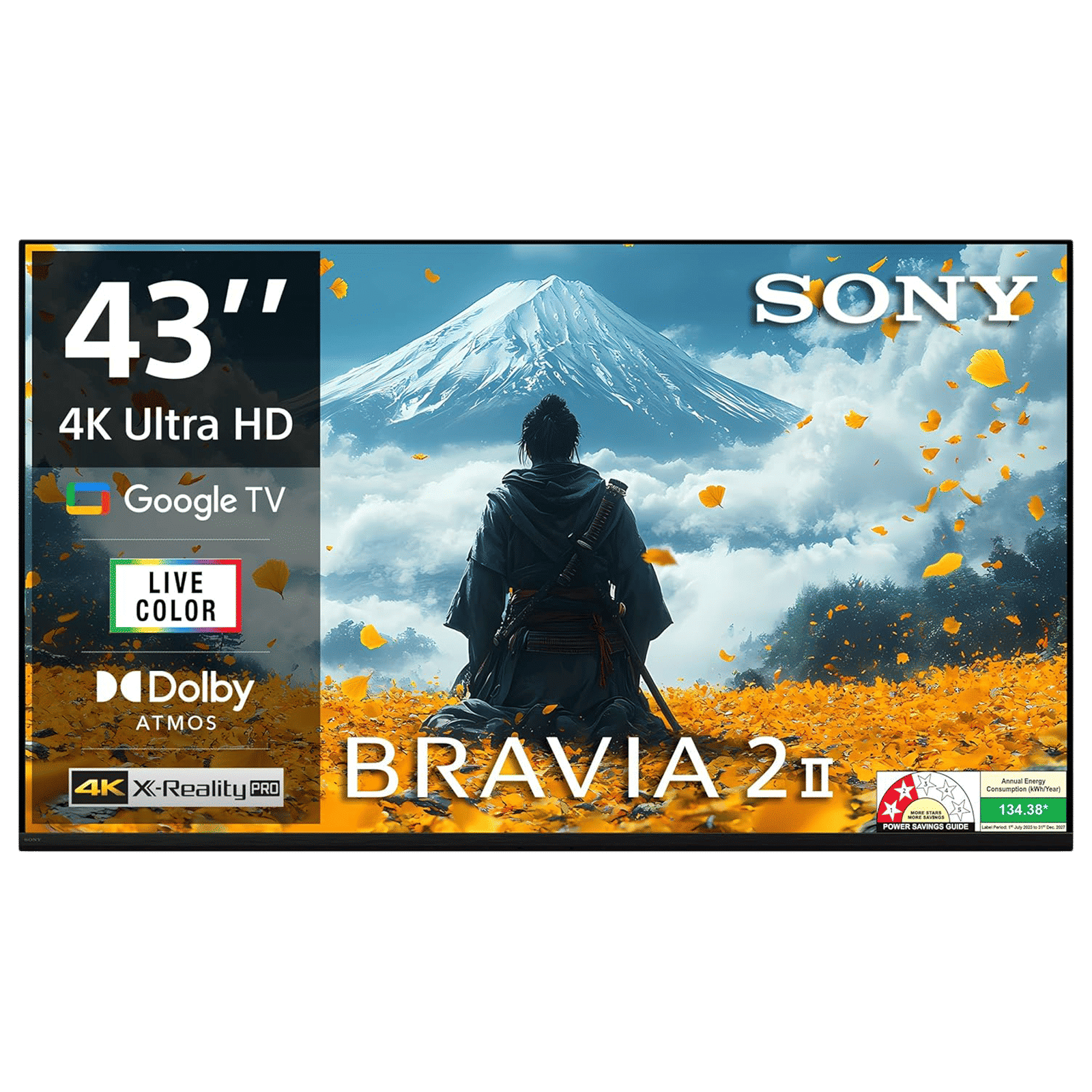 SONY BRAVIA 2 II 109.22 cm (43 inch) LCD 4K Ultra HD Smart Android TV with Google Voice Assistant (2025 model) SONY BRAVIA 2 II 109.22 cm (43 inch) LCD 4K Ultra HD Smart Android TV with Google Voice Assistant (2025 model)_1