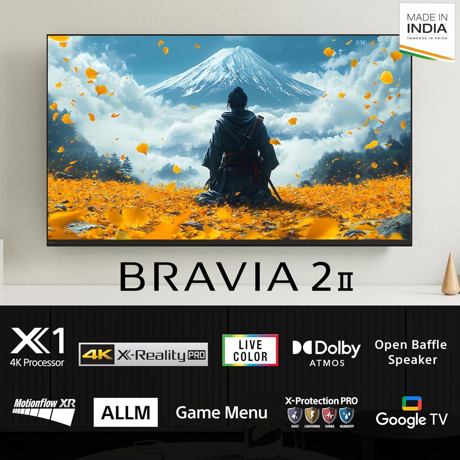 SONY BRAVIA 2 II 109.22 cm (43 inch) LCD 4K Ultra HD Smart Android TV with Google Voice Assistant (2025 model) SONY BRAVIA 2 II 109.22 cm (43 inch) LCD 4K Ultra HD Smart Android TV with Google Voice Assistant (2025 model)_10