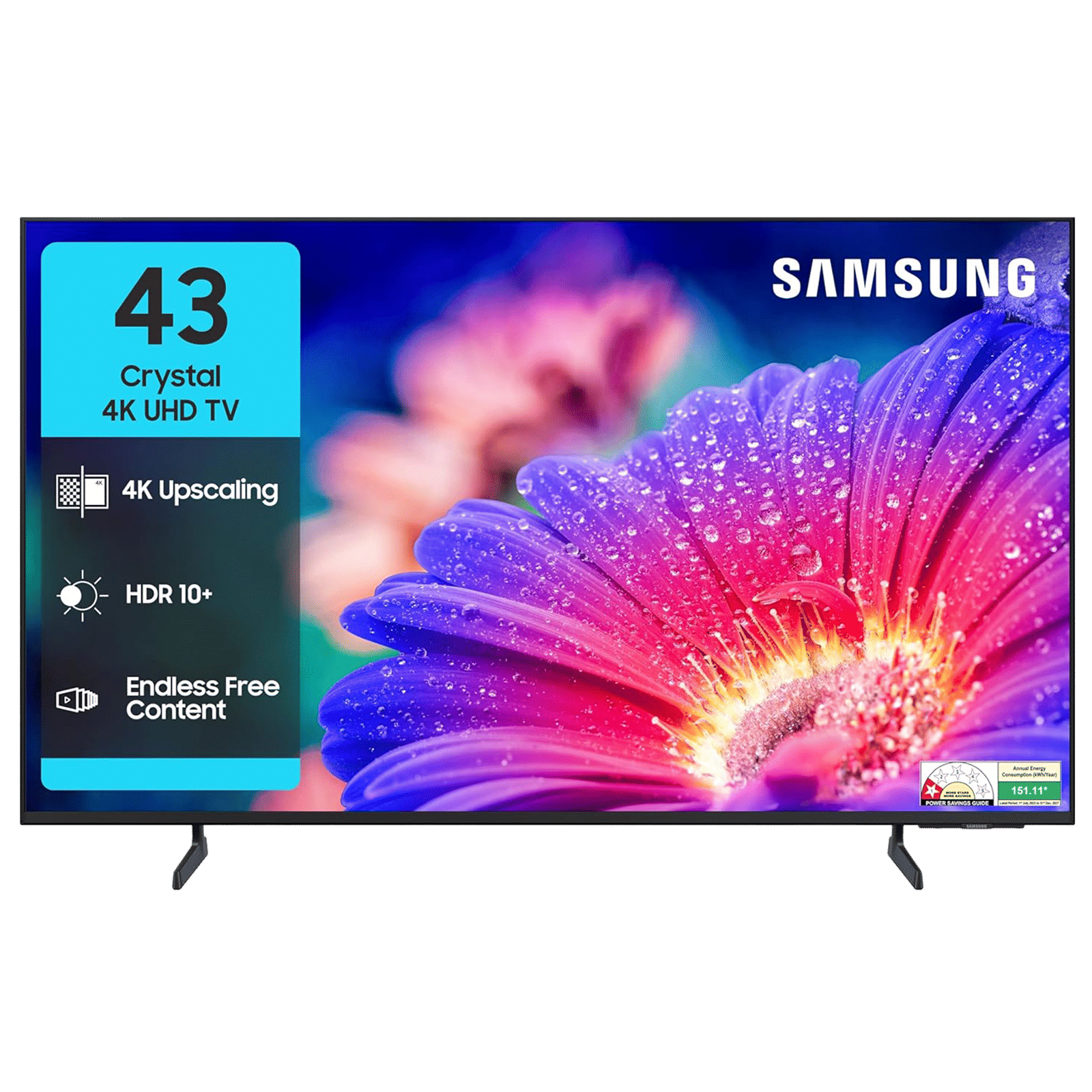 SAMSUNG UE81A 109.22 cm (43 inch) 4K Ultra HD LED Smart Tizen TV with Motion Xcelerator (2025 Model)_1