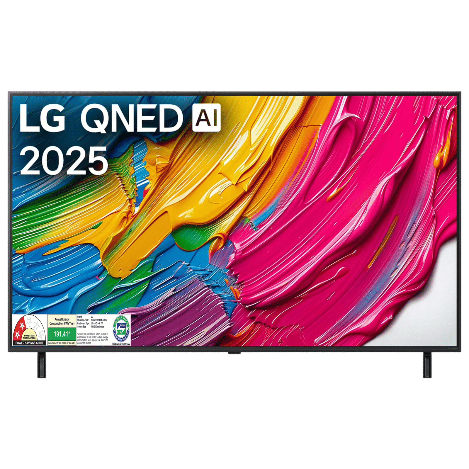 LG QNED 8BA 139.7 cm (55 inch) QNED 4K Ultra HD Smart WebOS TV with Dolby Atmos (2025 Model)_1
