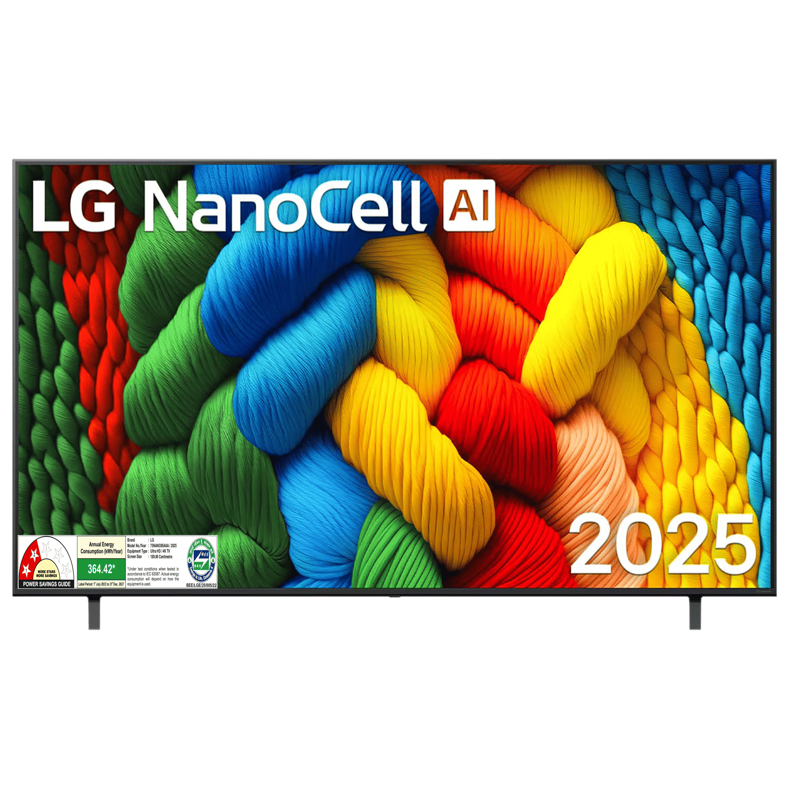 LG NanoCell AI NANO80 190.5 cm (75 inch) 4K Ultra HD Smart WebOS TV with AI Magic Remote (2025 model)_1