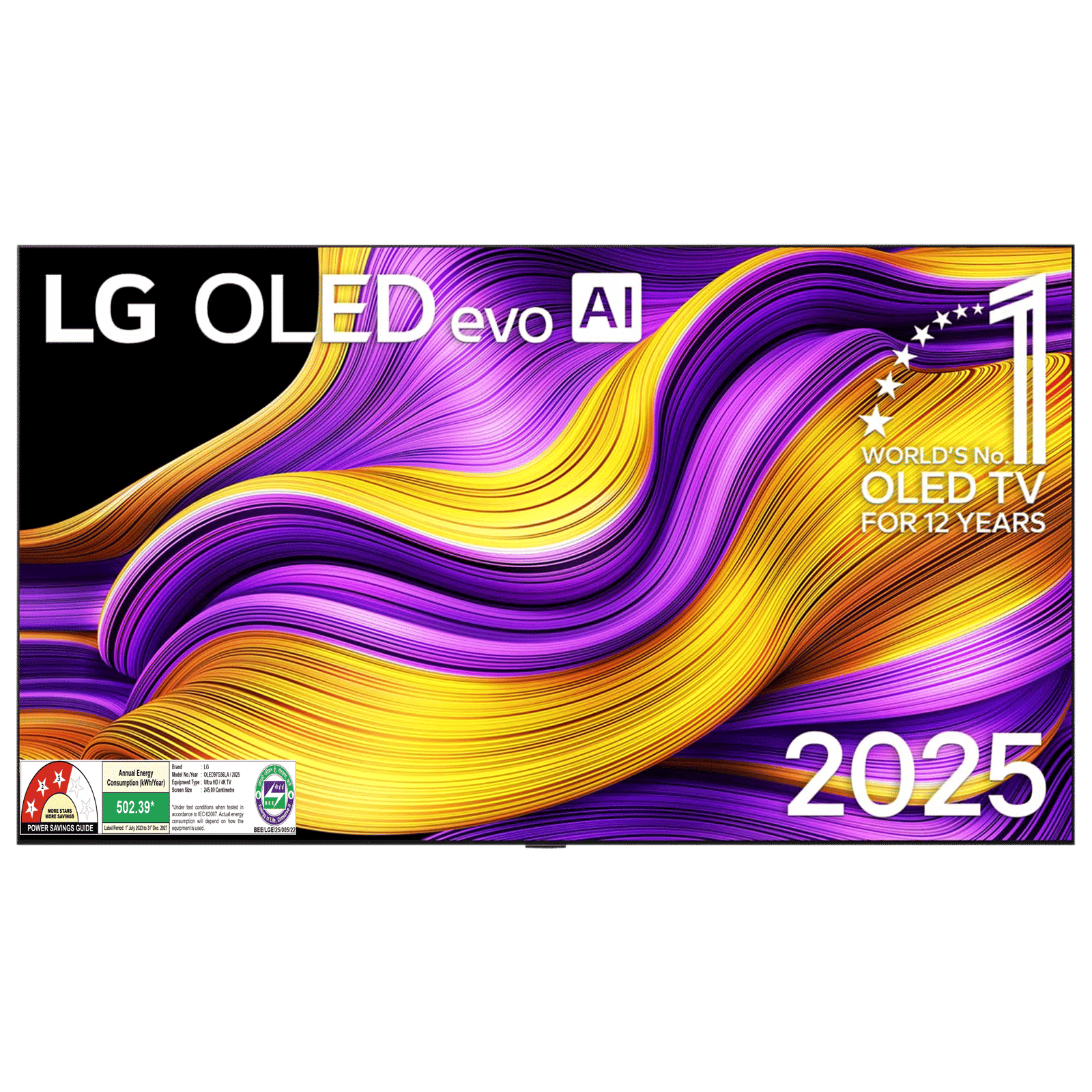 LG evo AI G5 245 cm (97 inch) OLED 4K Ultra HD Smart WebOS TV with Dolby Vision & Dolby Atmos (2025 model)_1