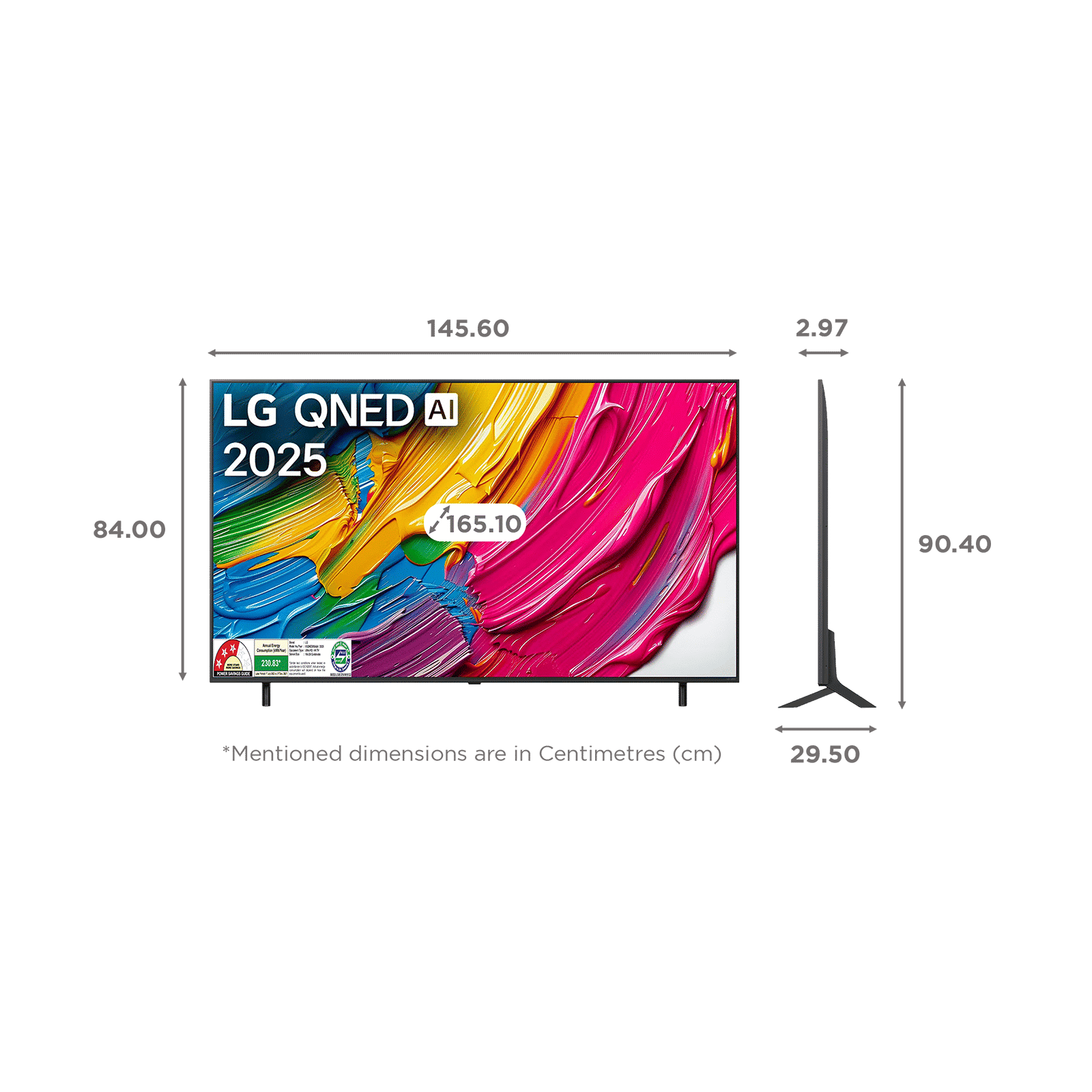 LG QNED 8BA 165.1 cm (65 inch) QNED 4K Ultra HD Smart WebOS TV with Dolby Atmos (2025 Model)_2
