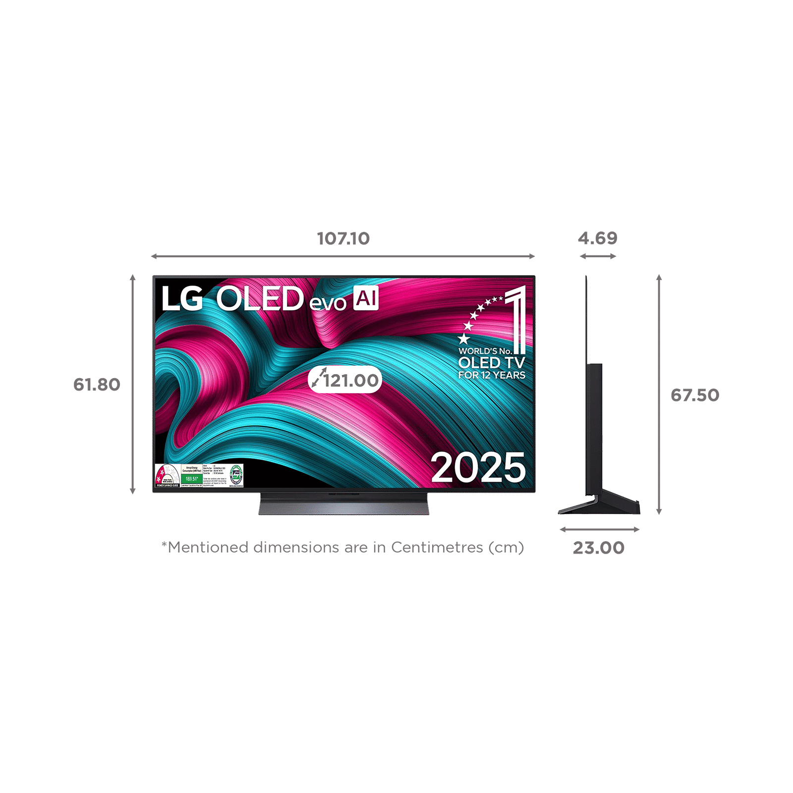 LG evo AI C5 121 cm (48 inch) OLED 4K Ultra HD Smart WebOS TV with Dolby Vision & Dolby Atmos (2025 model) LG evo AI C5 121 cm (48 inch) OLED 4K Ultra HD Smart WebOS TV with Dolby Vision & Dolby Atmos (2025 model)_2