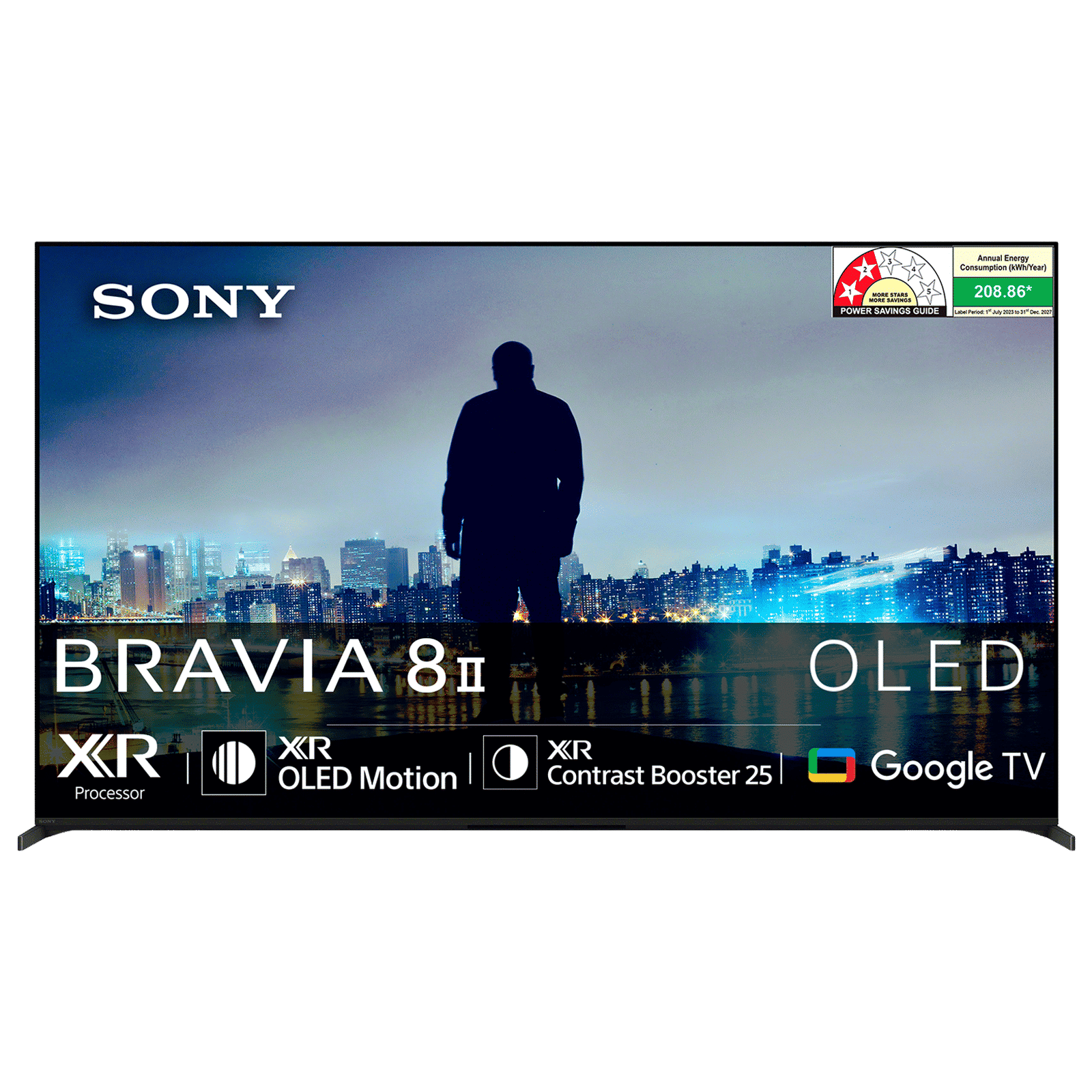 SONY BRAVIA 8 II 139.7 cm (55 inch) OLED 4K Ultra HD Smart Google TV with Dolby Vision & Dolby Atmos (2025 model)_1