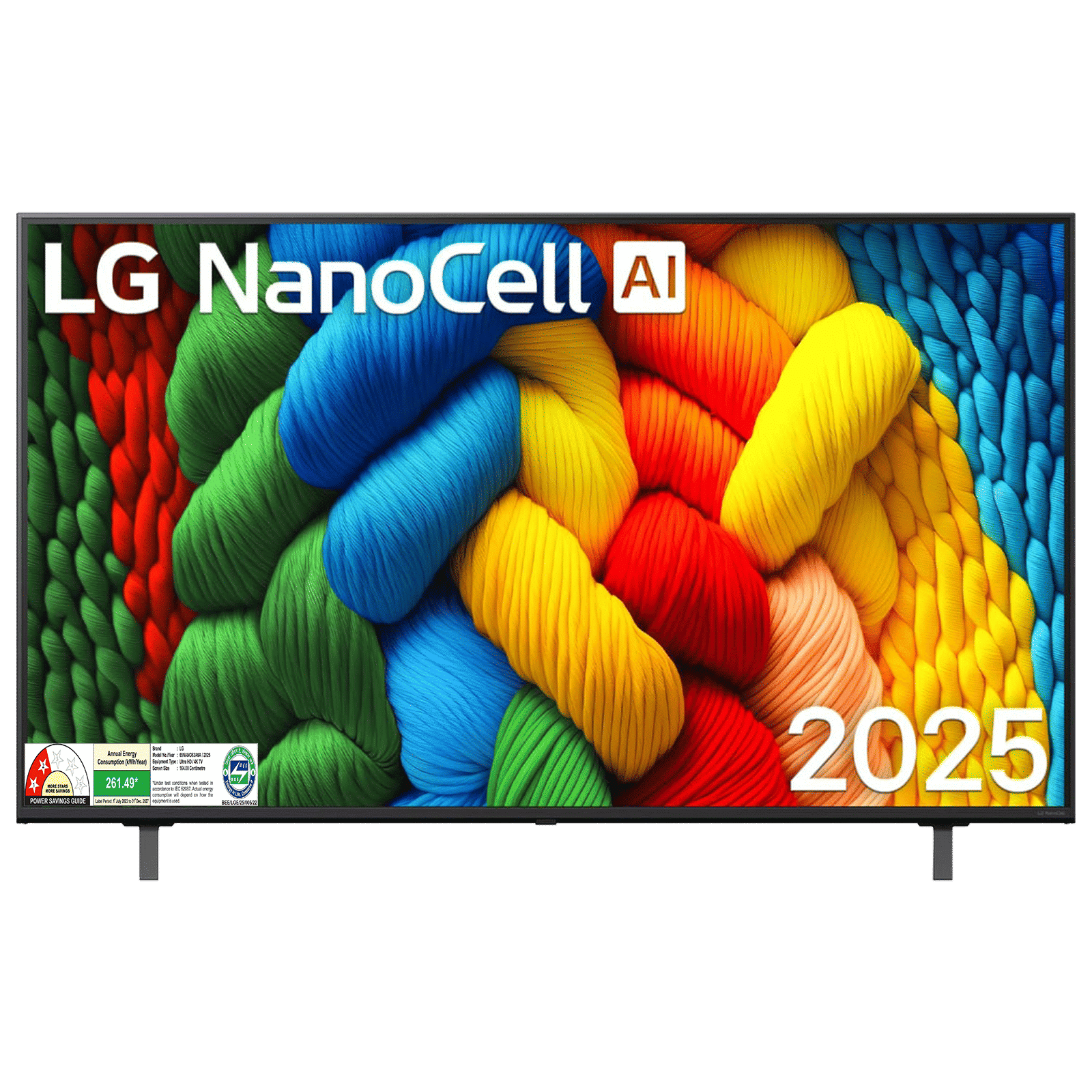 LG NanoCell AI NANO83 165.1 cm (65 inch) 4K Ultra HD Smart WebOS TV with Dolby Atmos (2025 Model)_1