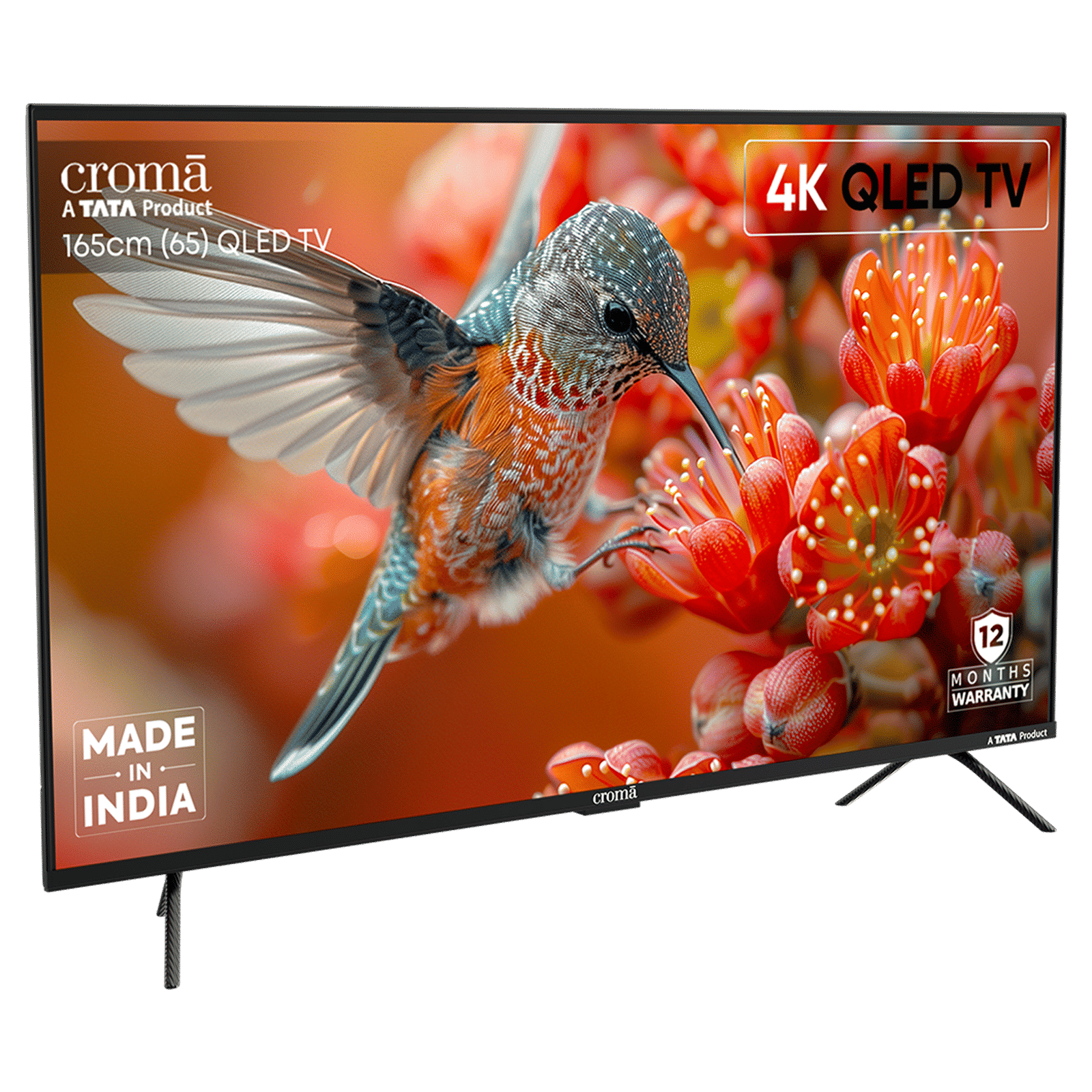 Croma 165.1 cm (65 inch) QLED 4K Ultra HD Smart Google TV 5.0 with Dolby Vision & Dolby Atmos (2025 model)_5