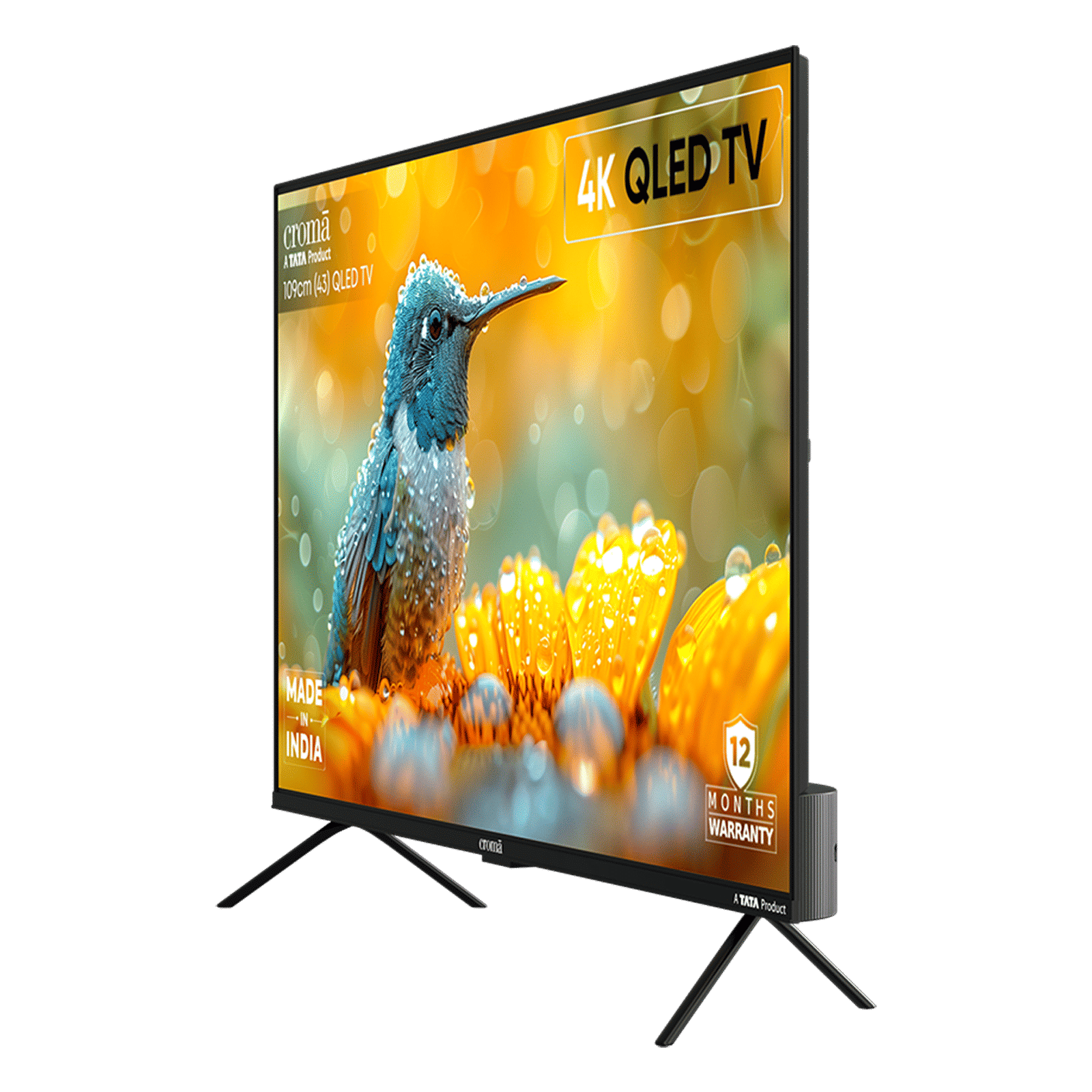 Croma 109.22 cm (43 inch) QLED 4K Ultra HD Smart Google TV 5.0 with Dolby Vision & Dolby Atmos (2025 model)_14