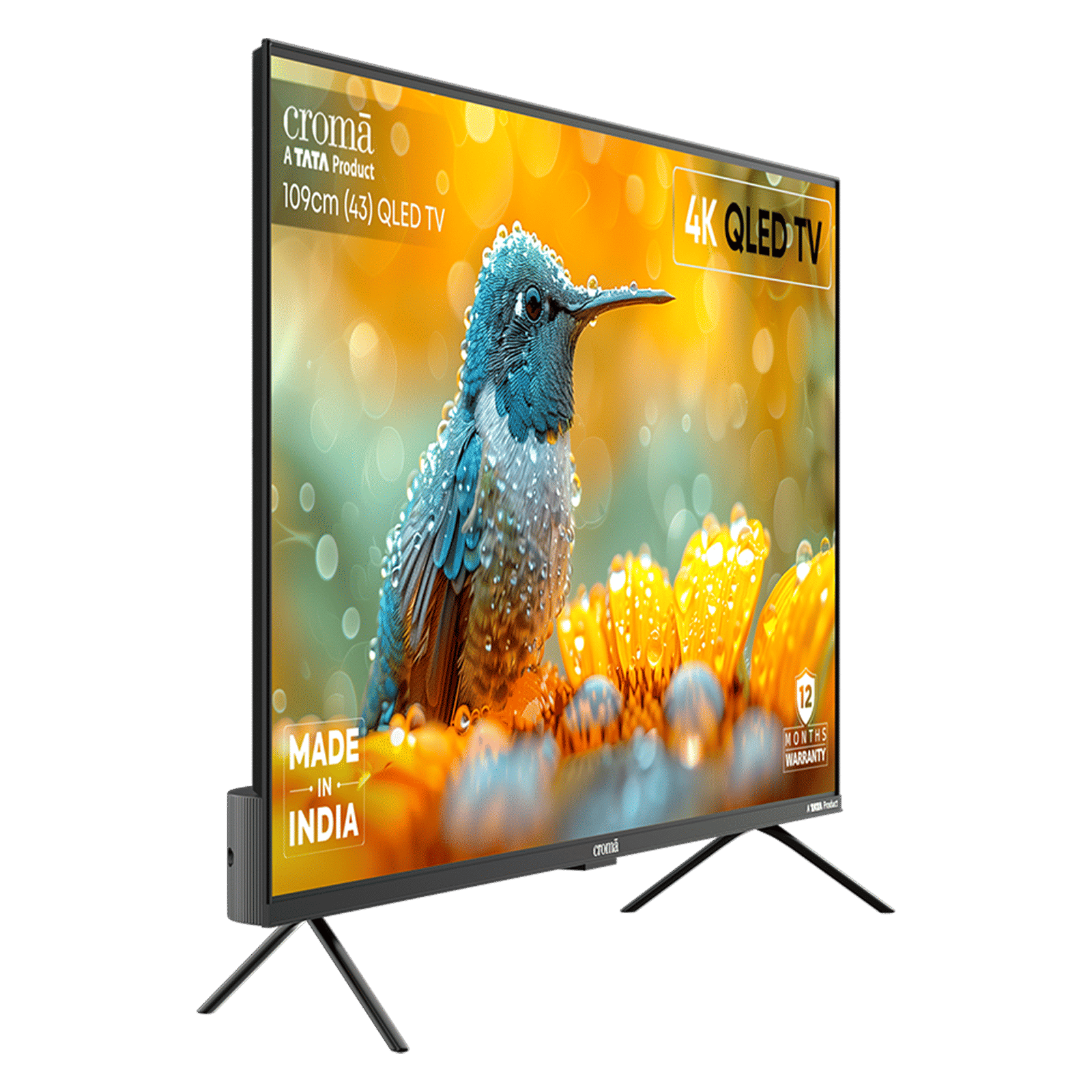 Croma 109.22 cm (43 inch) QLED 4K Ultra HD Smart Google TV 5.0 with Dolby Vision & Dolby Atmos (2025 model)_17