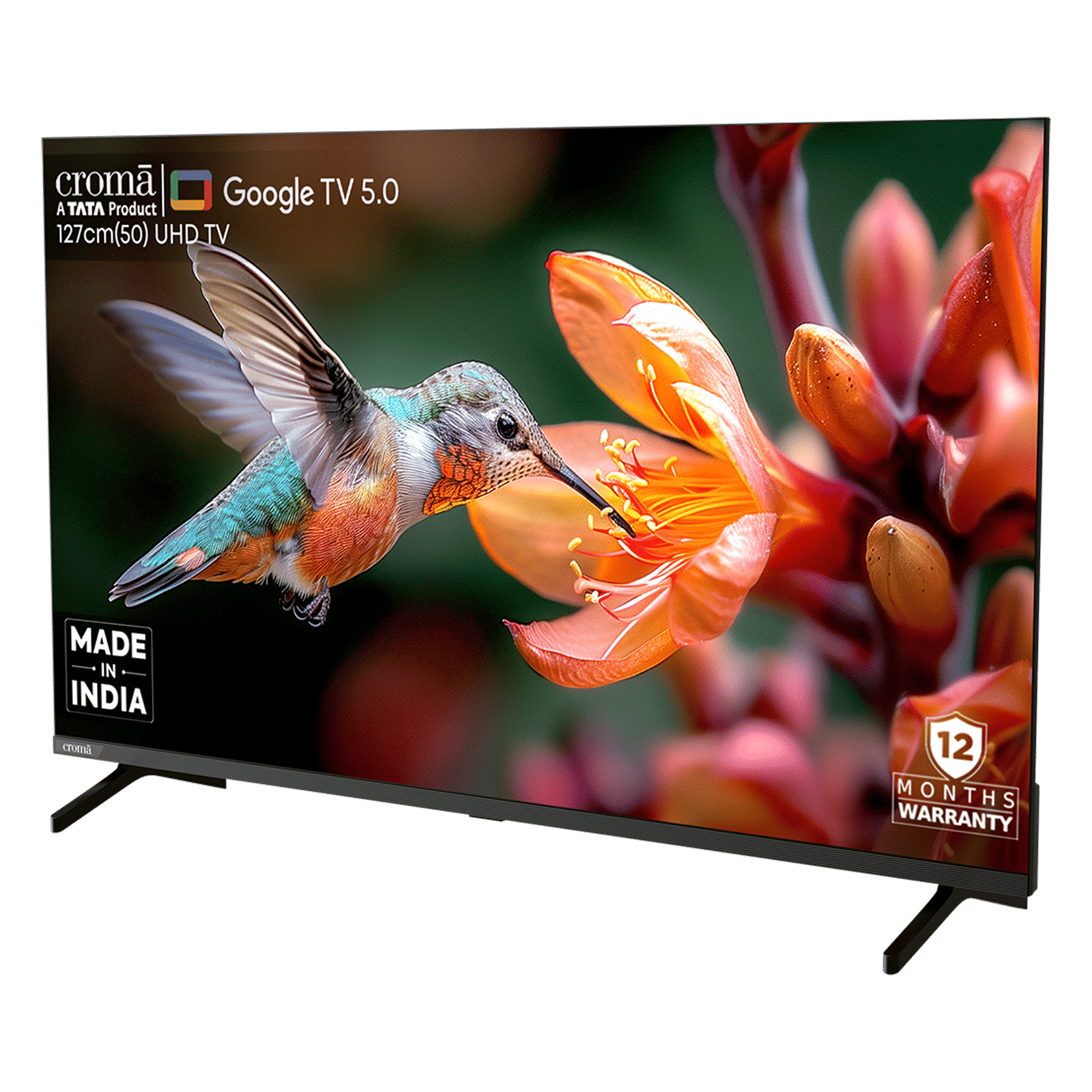 Croma 127 cm (50 inch) Ultra HD 4K LED Google TV 5.0 with Dolby Audio (2025 model)_4