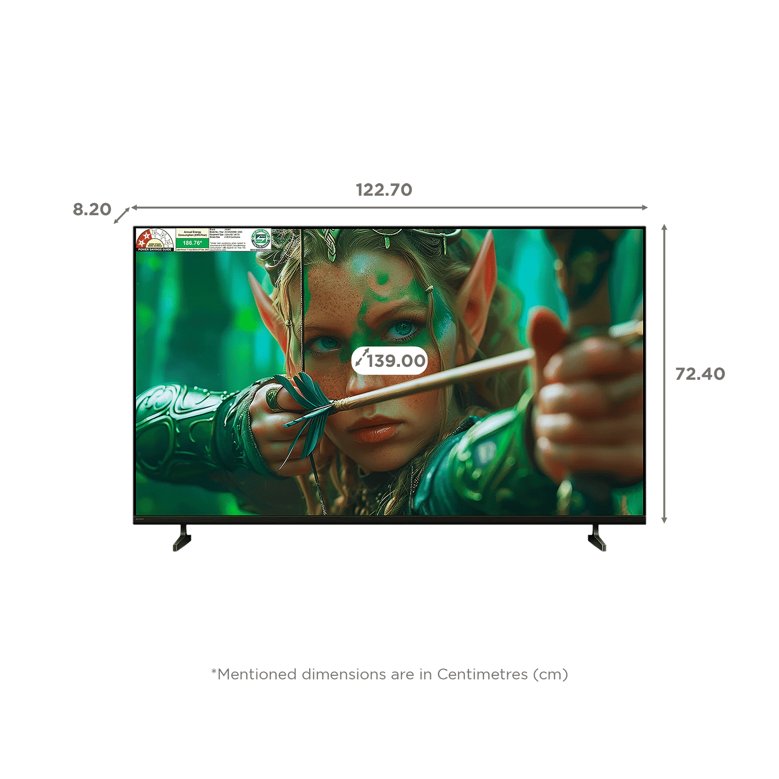 SONY BRAVIA 2 II 139.7 cm (55 inch) 4K Ultra HD LED Smart Google TV with Google Assistant (2025 model)_2