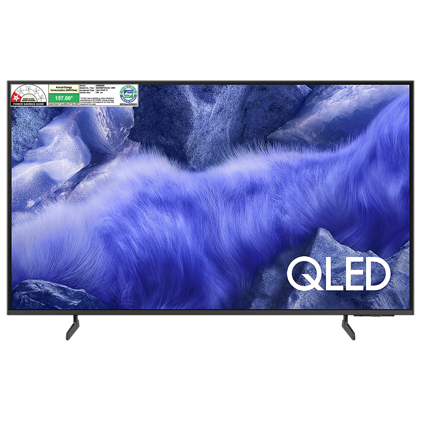 SAMSUNG QEF1 109.22 cm (43 inch) 4K Ultra HD QLED Smart Tizen TV with Google Assistant (2025 model) SAMSUNG QEF1 109.22 cm (43 inch) 4K Ultra HD QLED Smart Tizen TV with Google Assistant (2025 model)_1