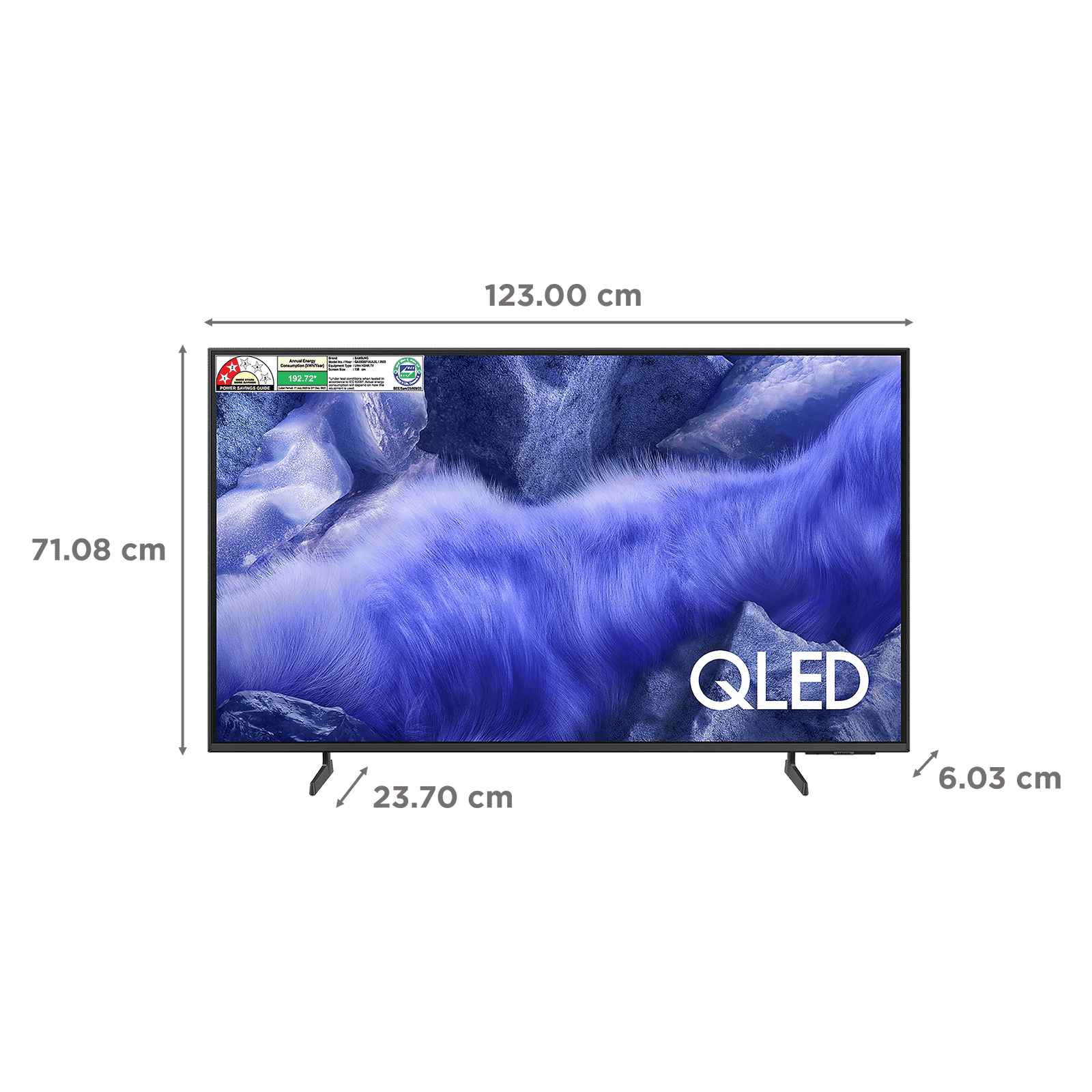 SAMSUNG QEF1 139.7 cm (55 inch) 4K Ultra HD QLED Smart Tizen TV with Google Assistant (2025 model) SAMSUNG QEF1 139.7 cm (55 inch) 4K Ultra HD QLED Smart Tizen TV with Google Assistant (2025 model)_2