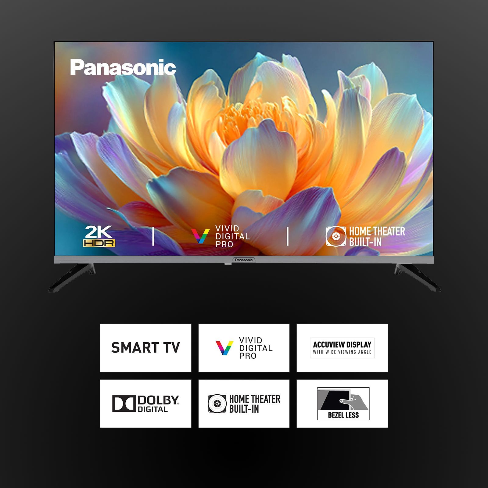 Panasonic 81.28 cm (32 inch) HD LED Smart Google TV with Dolby Digital (2025 model)_10