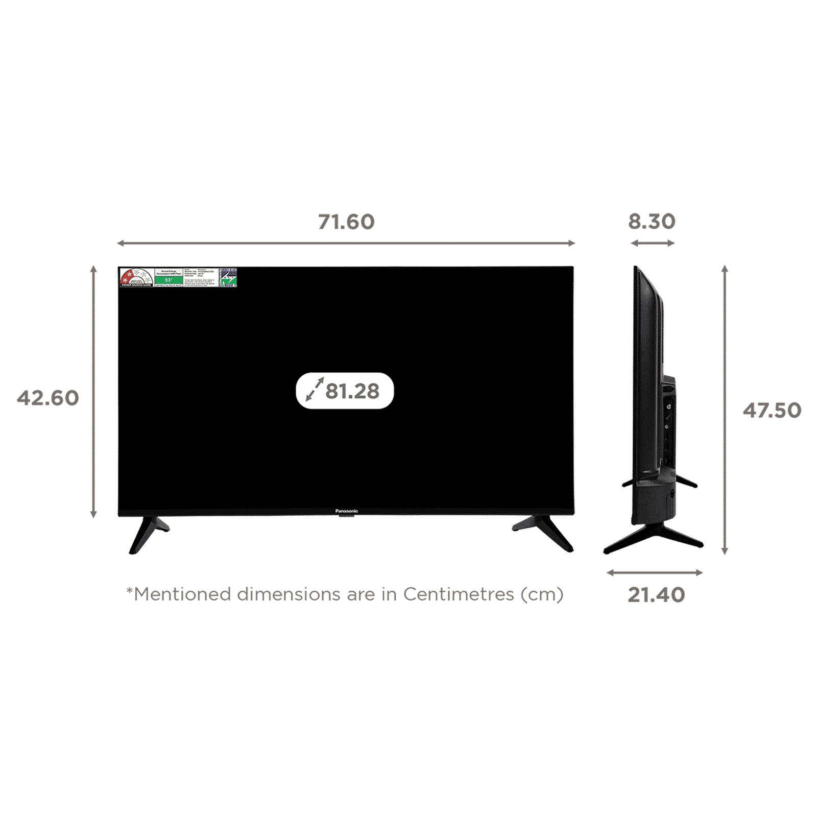 Panasonic 81.28 cm (32 inch) HD LED Smart Google TV with Dolby Digital (2025 model) Panasonic 81.28 cm (32 inch) HD LED Smart Google TV with Dolby Digital (2025 model)_2