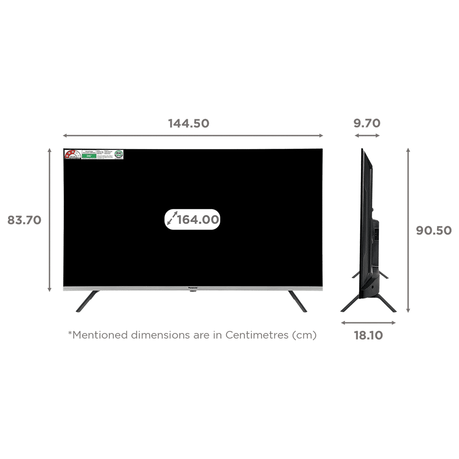 Panasonic 165.1 cm (65 inch) 4K Ultra HD LED Smart Google TV with Dolby Digital (2025 model) Panasonic 165.1 cm (65 inch) 4K Ultra HD LED Smart Google TV with Dolby Digital (2025 model)_2