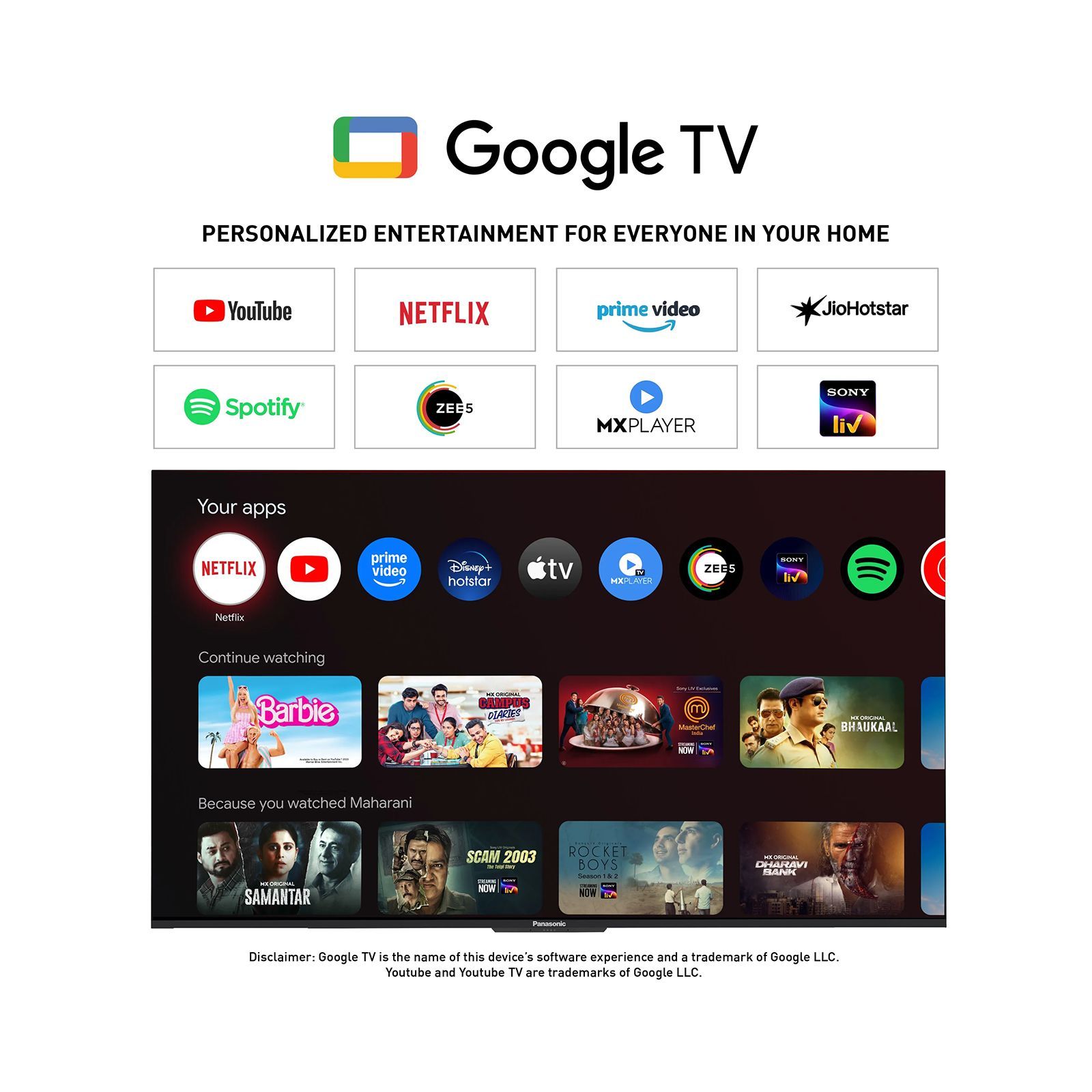 Panasonic 165.1 cm (65 inch) 4K Ultra HD LED Smart Google TV with Dolby Digital (2025 Model)_12