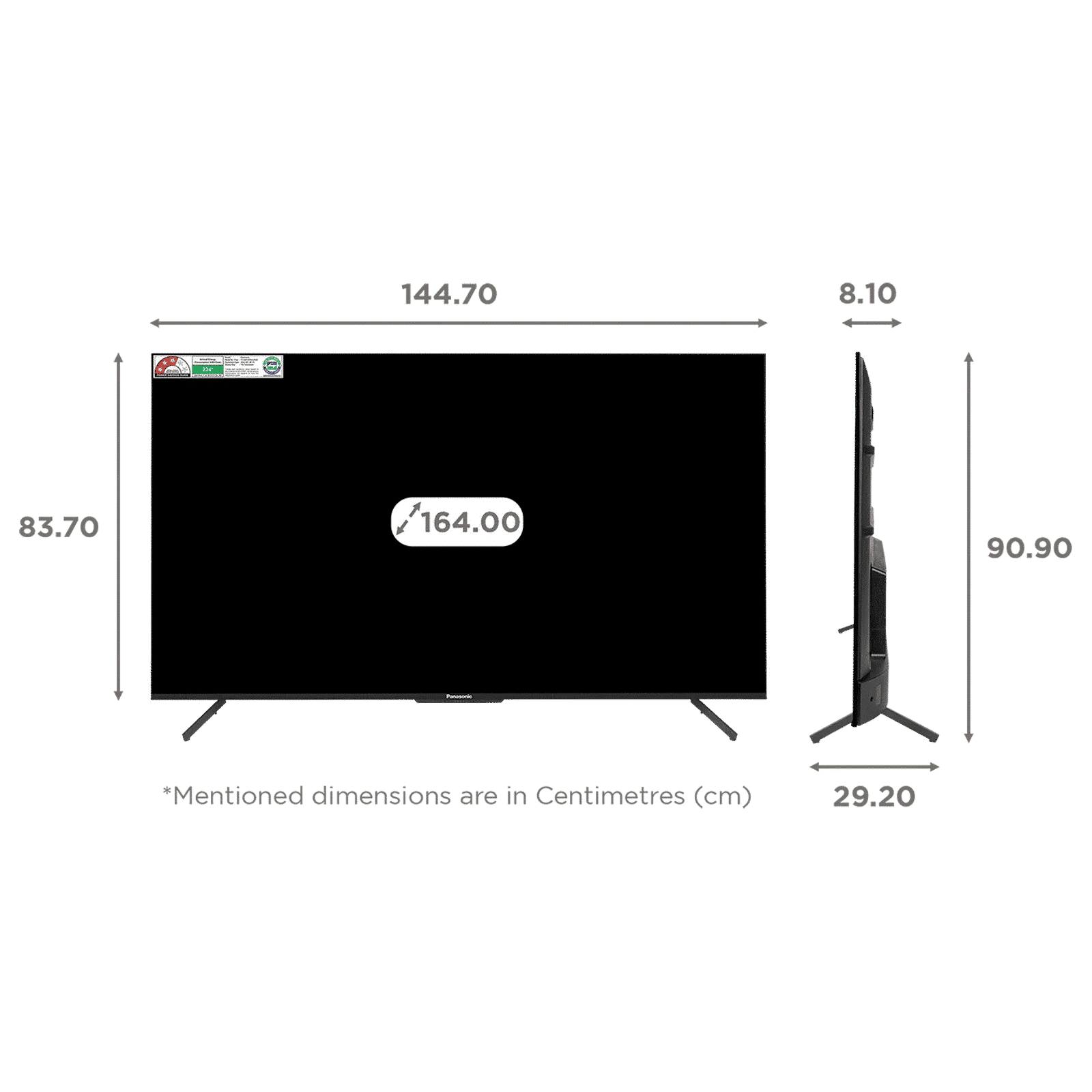 Panasonic 165.1 cm (65 inch) 4K Ultra HD LED Smart Google TV with Dolby Digital (2025 Model) Panasonic 165.1 cm (65 inch) 4K Ultra HD LED Smart Google TV with Dolby Digital (2025 Model)_2