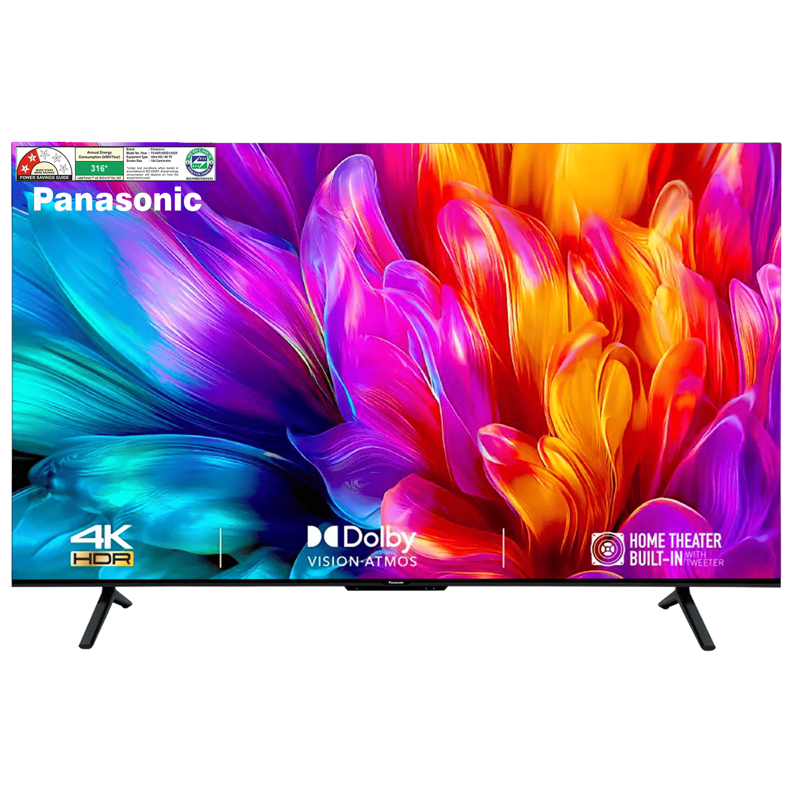 Panasonic 165.1 cm (65 inch) 4K Ultra HD LED Smart Google TV with Dolby Atmos (2025 model) Panasonic 165.1 cm (65 inch) 4K Ultra HD LED Smart Google TV with Dolby Atmos (2025 model)_1