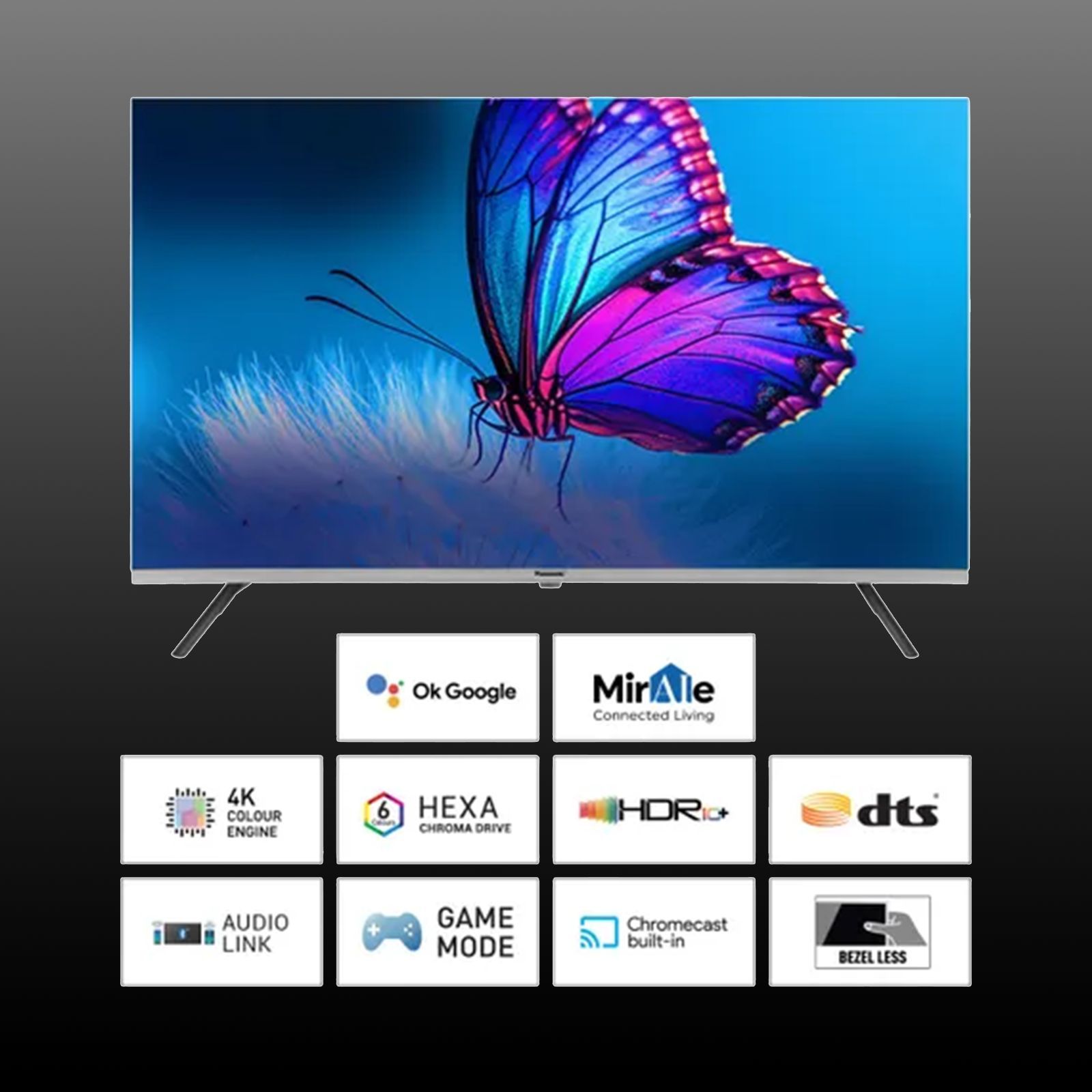 Panasonic 109.22 cm (43 inch) 4K Ultra HD LED Smart Google TV with Dolby Vision (2025 model) Panasonic 109.22 cm (43 inch) 4K Ultra HD LED Smart Google TV with Dolby Vision (2025 model)_3