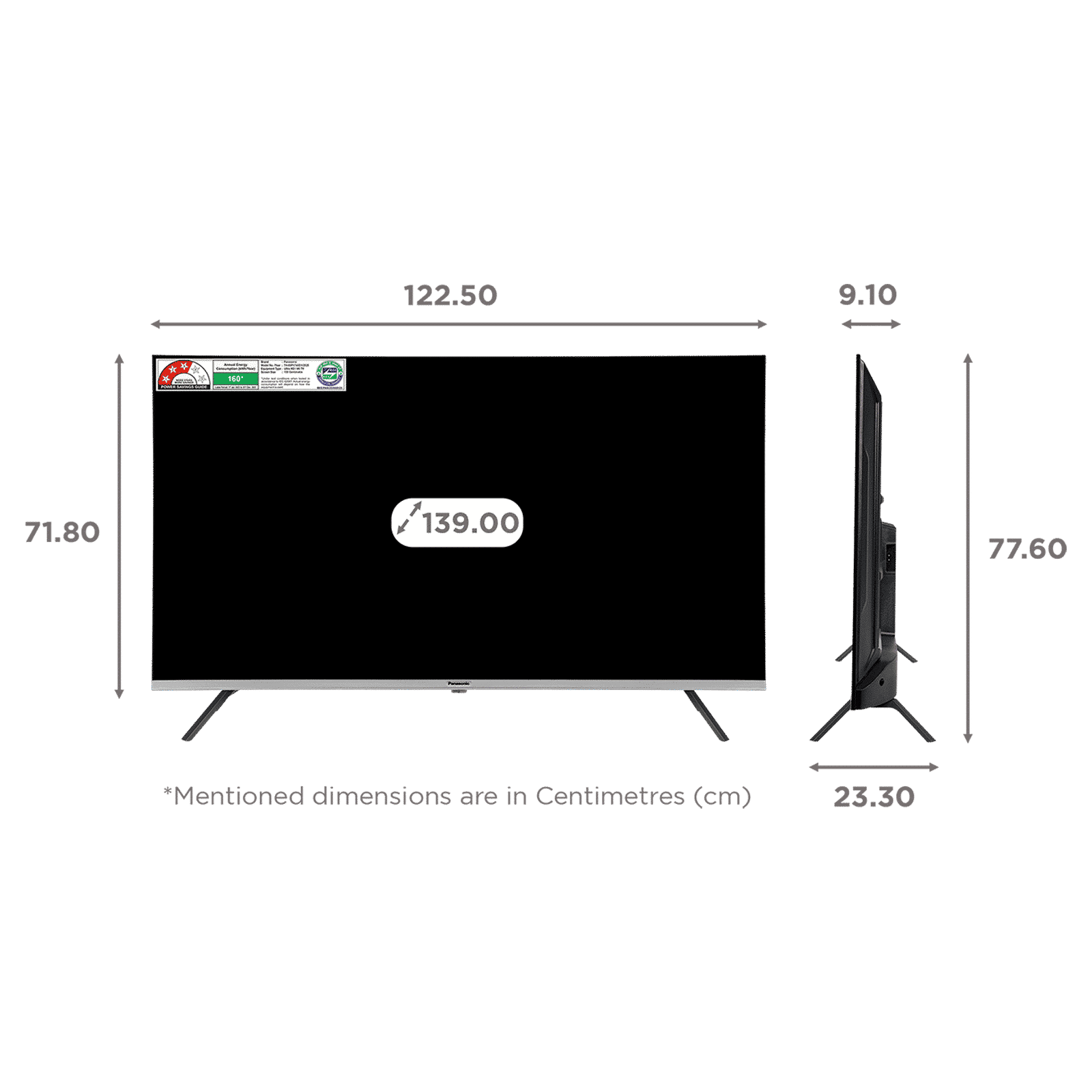 Panasonic 139.7 cm (55 inch) 4K Ultra HD LED Smart Google TV with Dolby Digital (2025 model) Panasonic 139.7 cm (55 inch) 4K Ultra HD LED Smart Google TV with Dolby Digital (2025 model)_2