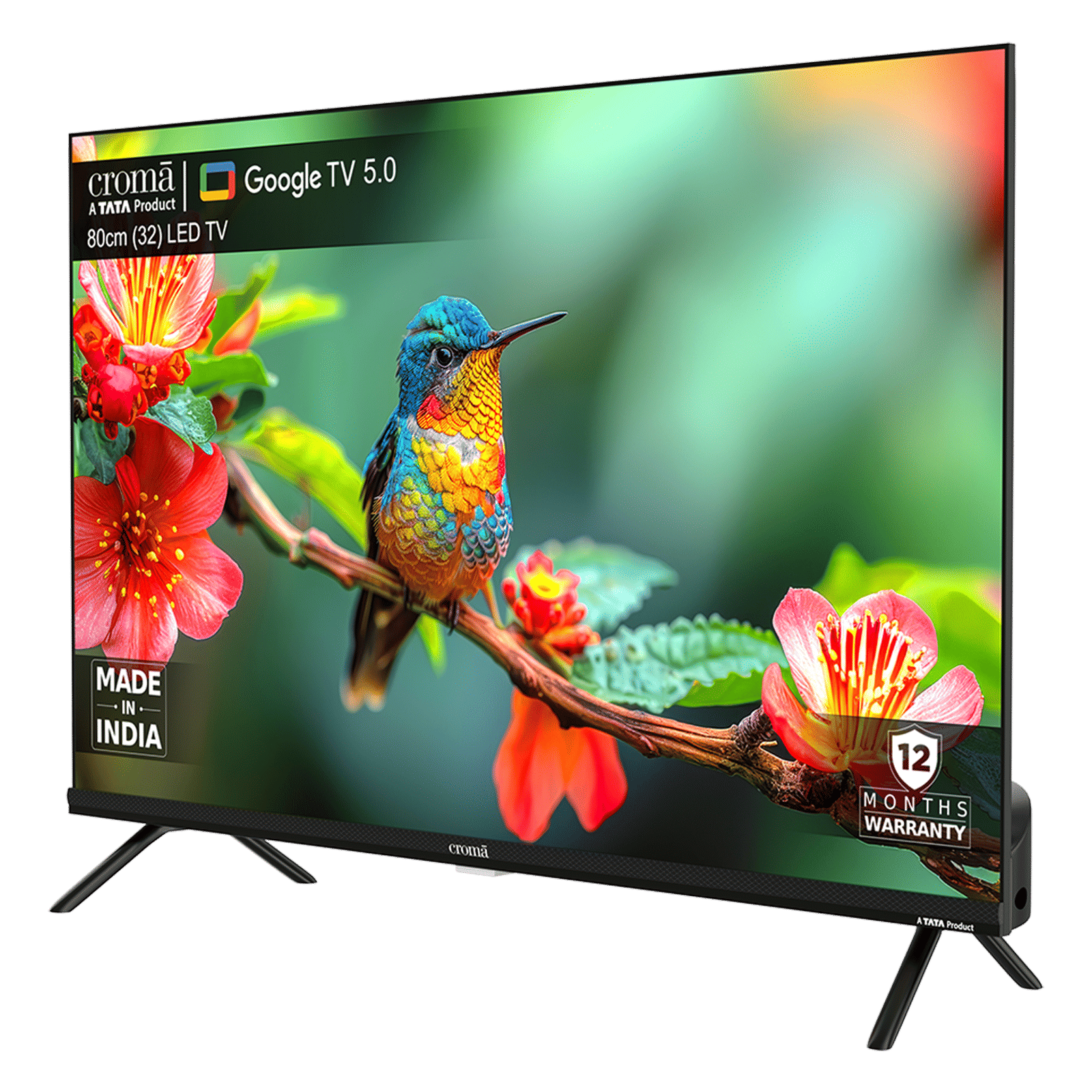 Croma 80 cm (32 inch) HD LED Google TV with Dolby Audio (2025 model)_12