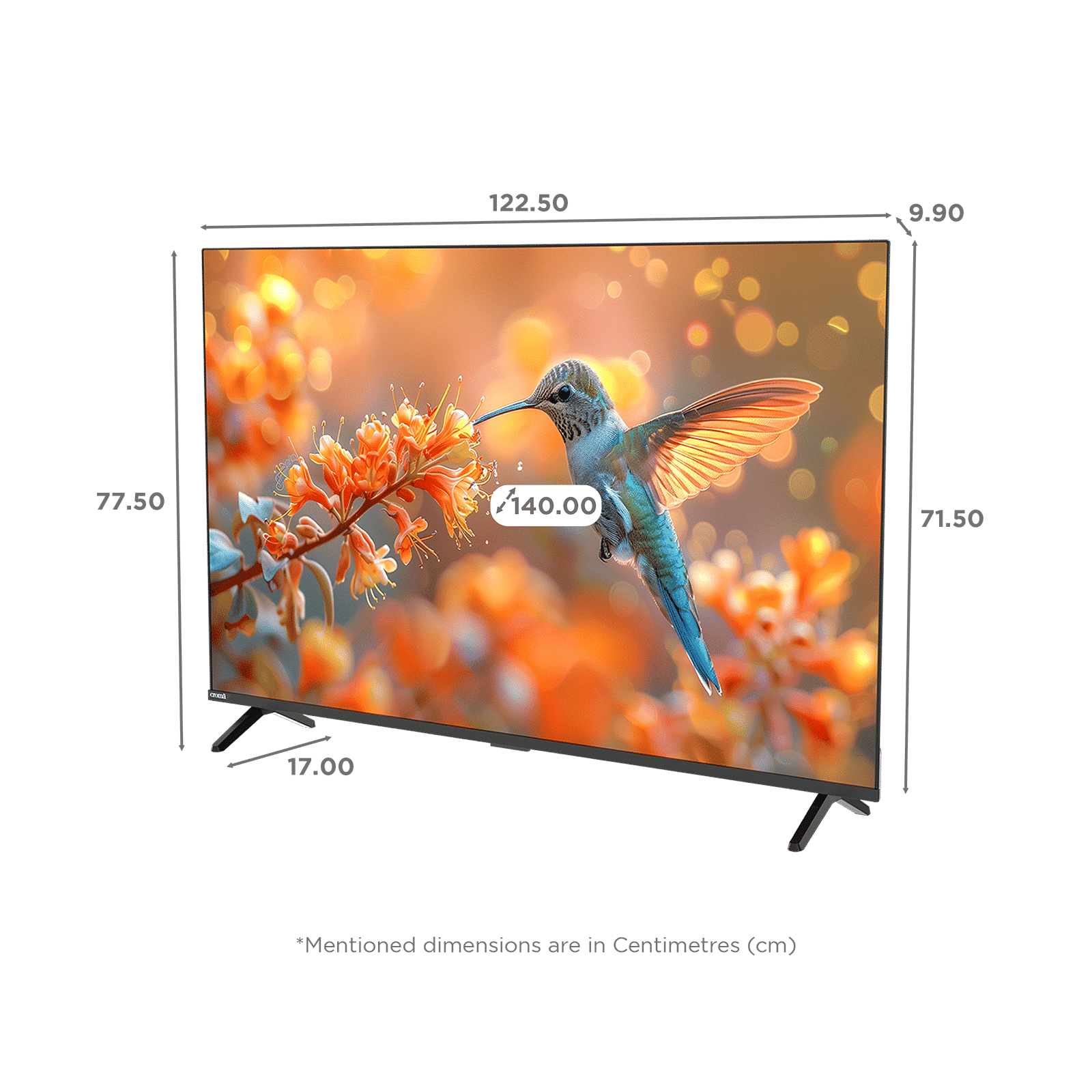 Croma Pro 140 cm (55 inch) QLED 4K Ultra HD Smart Google TV with A+ Grade Panel (2026 model)_2