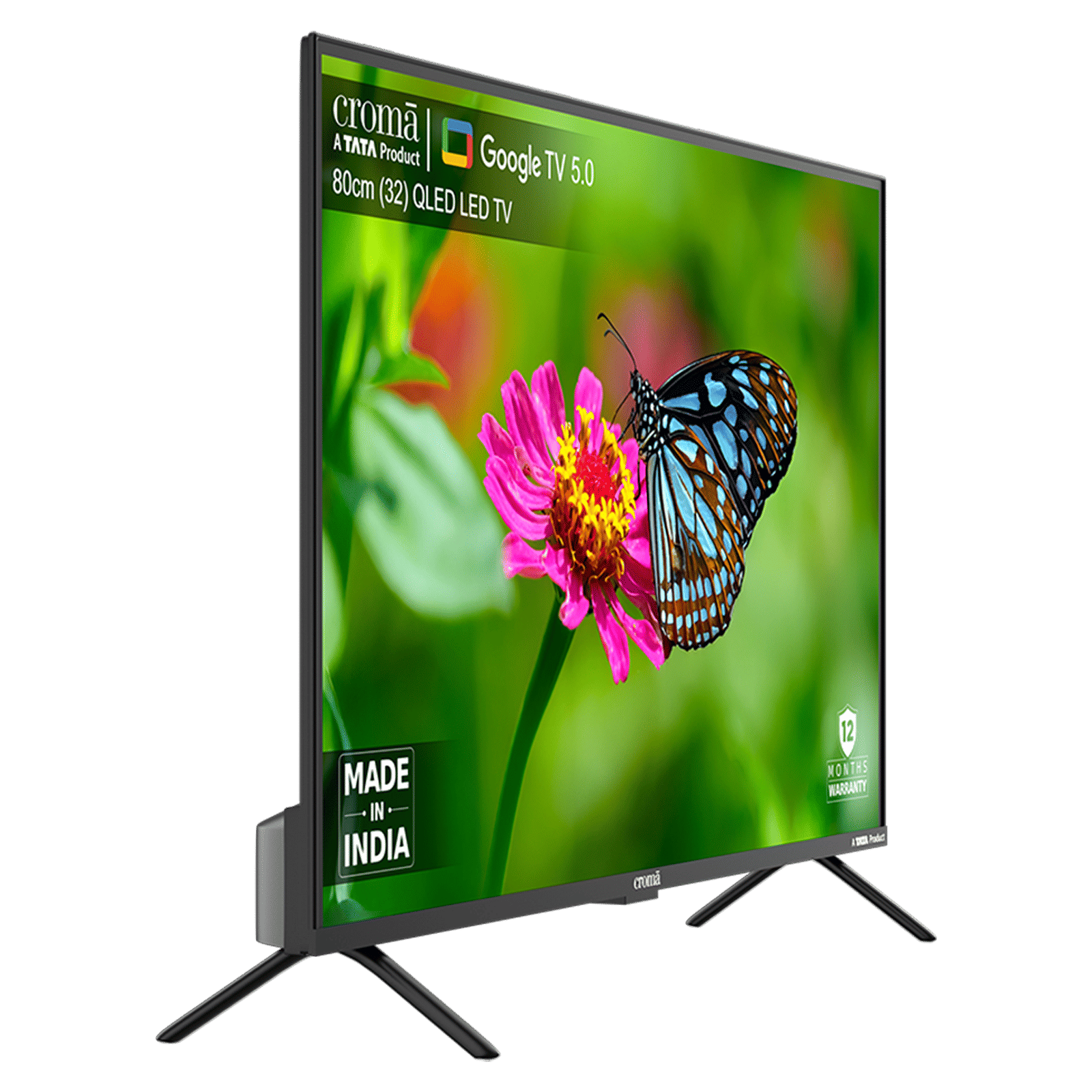 Croma 81.28 cm (32 inch) QLED Smart Google TV 5.0 with Dolby Audio (2025 model)_16