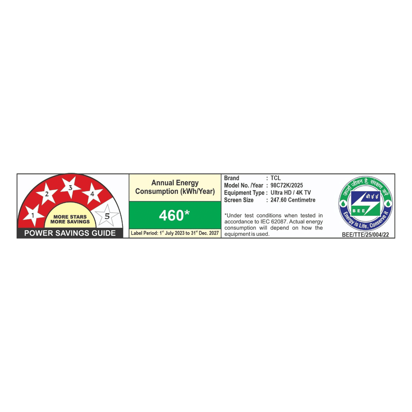 TCL C72K 248.9 cm (98 inch) 4k Ultra HD Google TV with Precise Dimming Technology (2025 model)_4