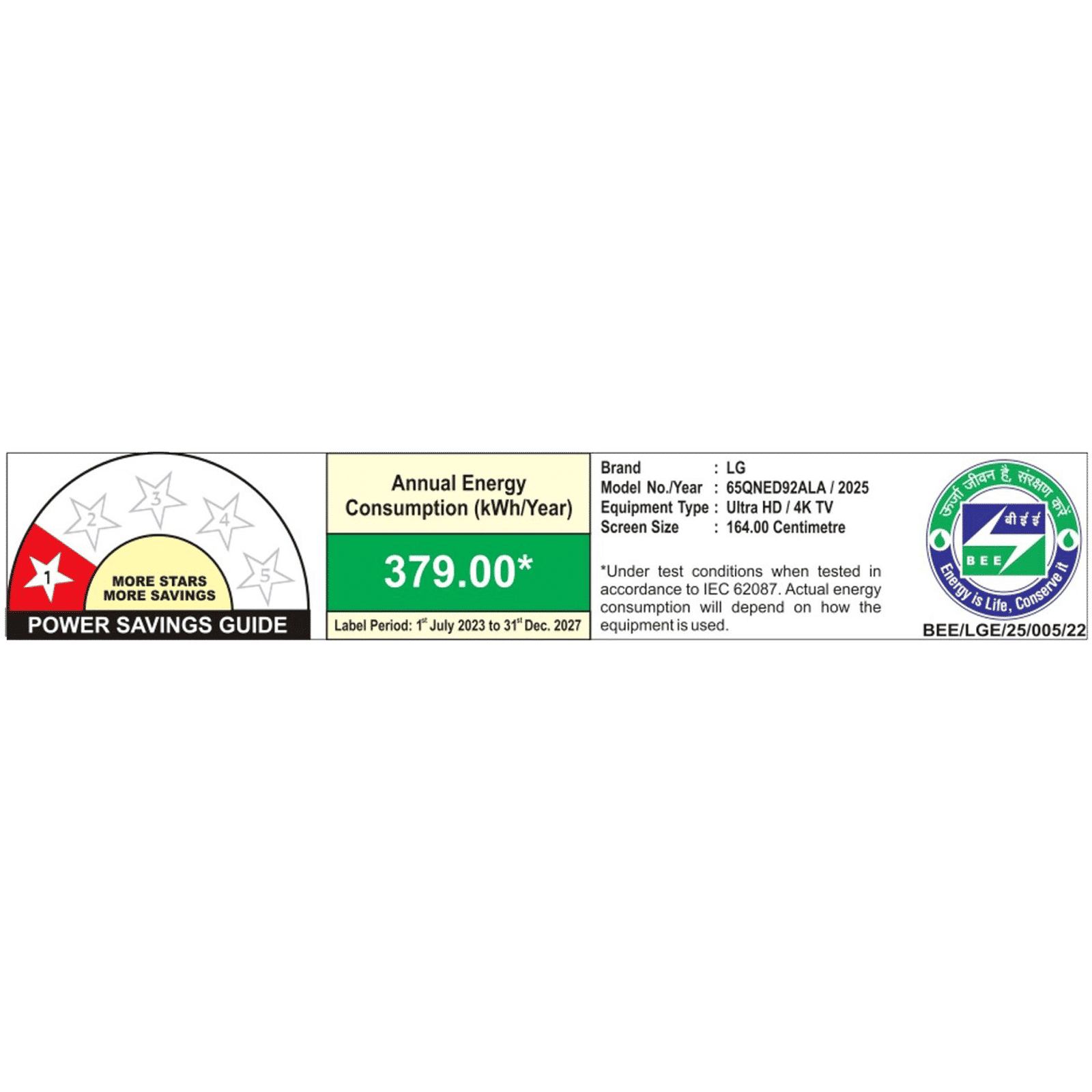 LG evo AI 165.1 cm (65 inch) QNED MiniLED 4K Ultra HD Smart WebOS TV with Intelligent Voice Recognition (2025 model) LG evo AI 165.1 cm (65 inch) QNED MiniLED 4K Ultra HD Smart WebOS TV with Intelligent Voice Recognition (2025 model)_2