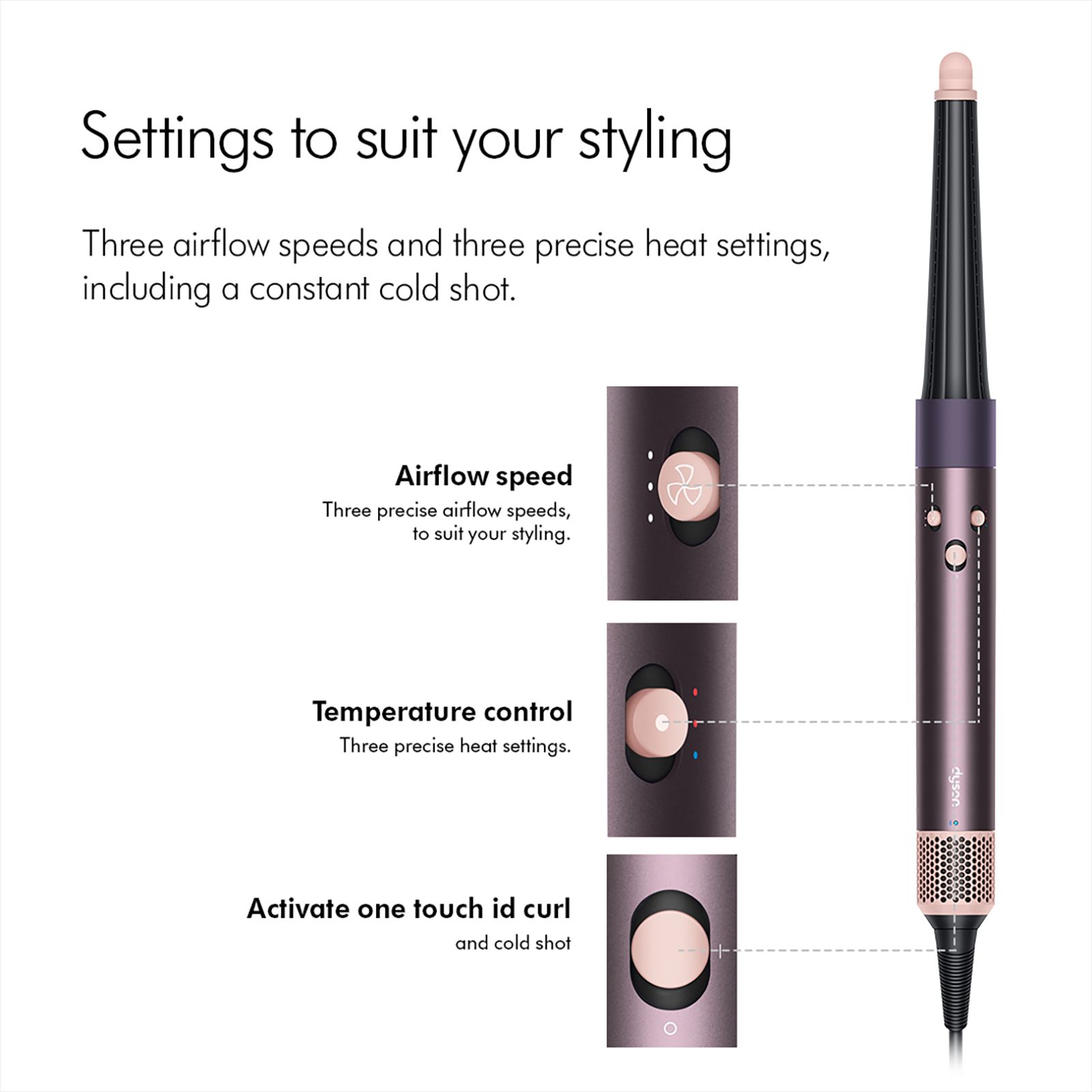 dyson Airwrap id 6-in-1 Multi Styler and Dryer with Bluetooth Supported ( Airwrap Technology, Jasper Plum) dyson Airwrap id 6-in-1 Multi Styler and Dryer with Bluetooth Supported ( Airwrap Technology, Jasper Plum)_9