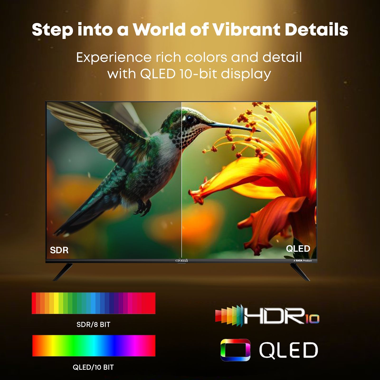 Croma 140 cm (55 inch) Ultra HD QLED Google TV with Dolby Vision Atmos (2025 model) Croma 140 cm (55 inch) Ultra HD QLED Google TV with Dolby Vision Atmos (2025 model)_6