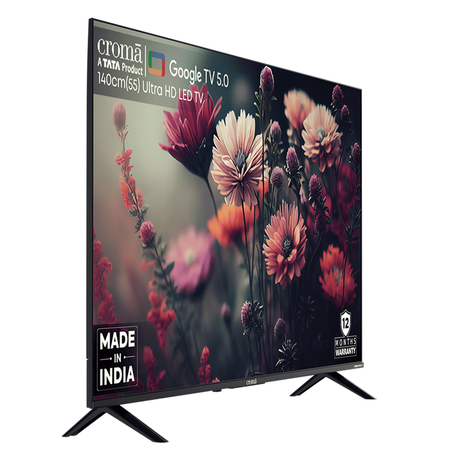 Croma 140 cm (55 inch) 4K Ultra HD LED Google TV 5.0 with Dolby Audio (2025 model)_18