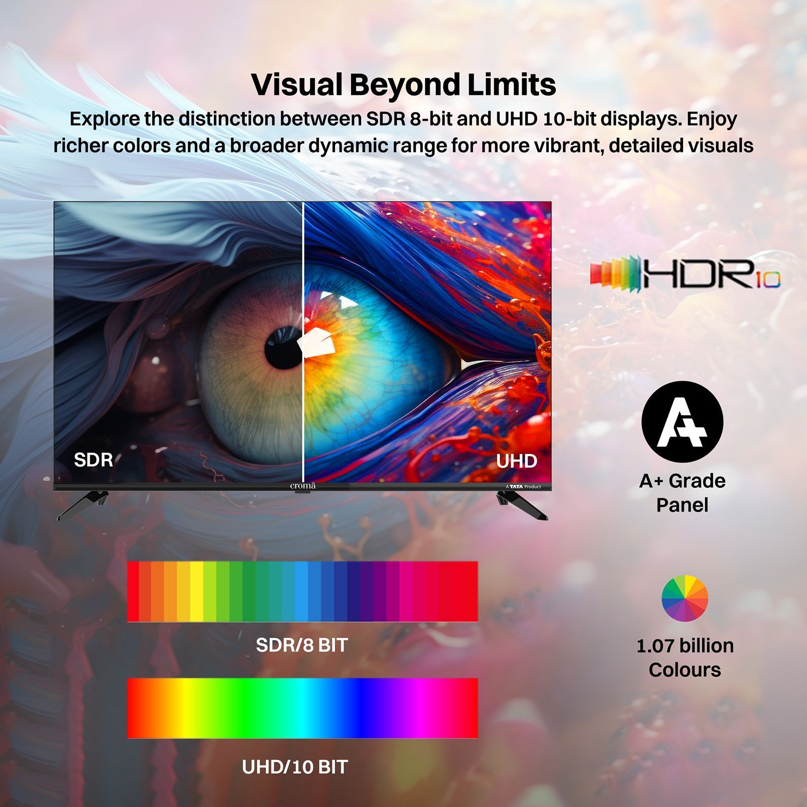 Croma 140 cm (55 inch) 4K Ultra HD LED Google TV 5.0 with Dolby Audio (2025 model)_5