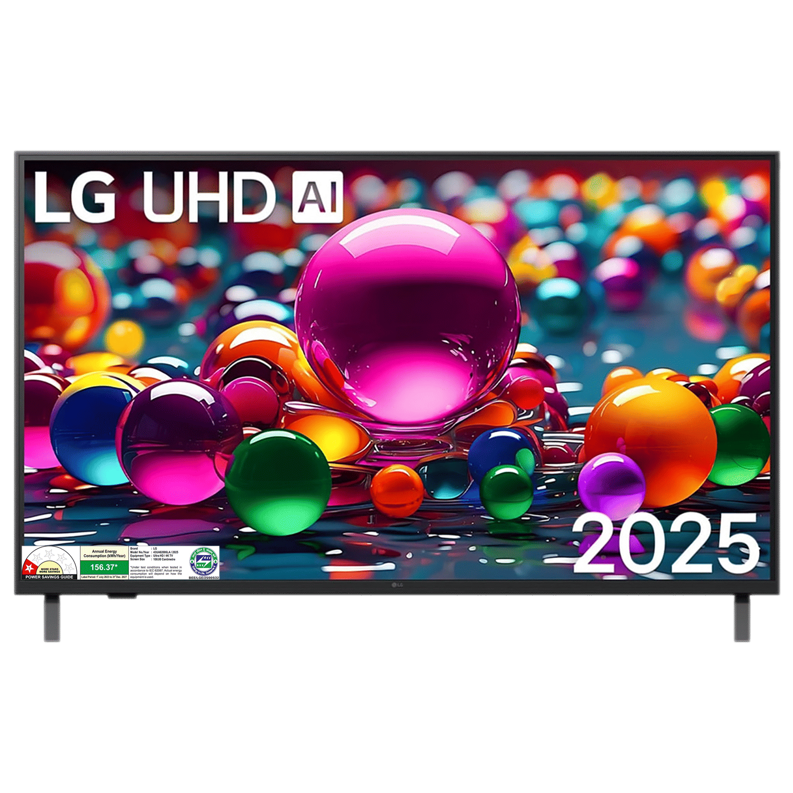 LG UA8200 108 cm (43 inch) 4K Ultra HD Smart WebOS TV with Dolby Atmos (2025 Model)_1