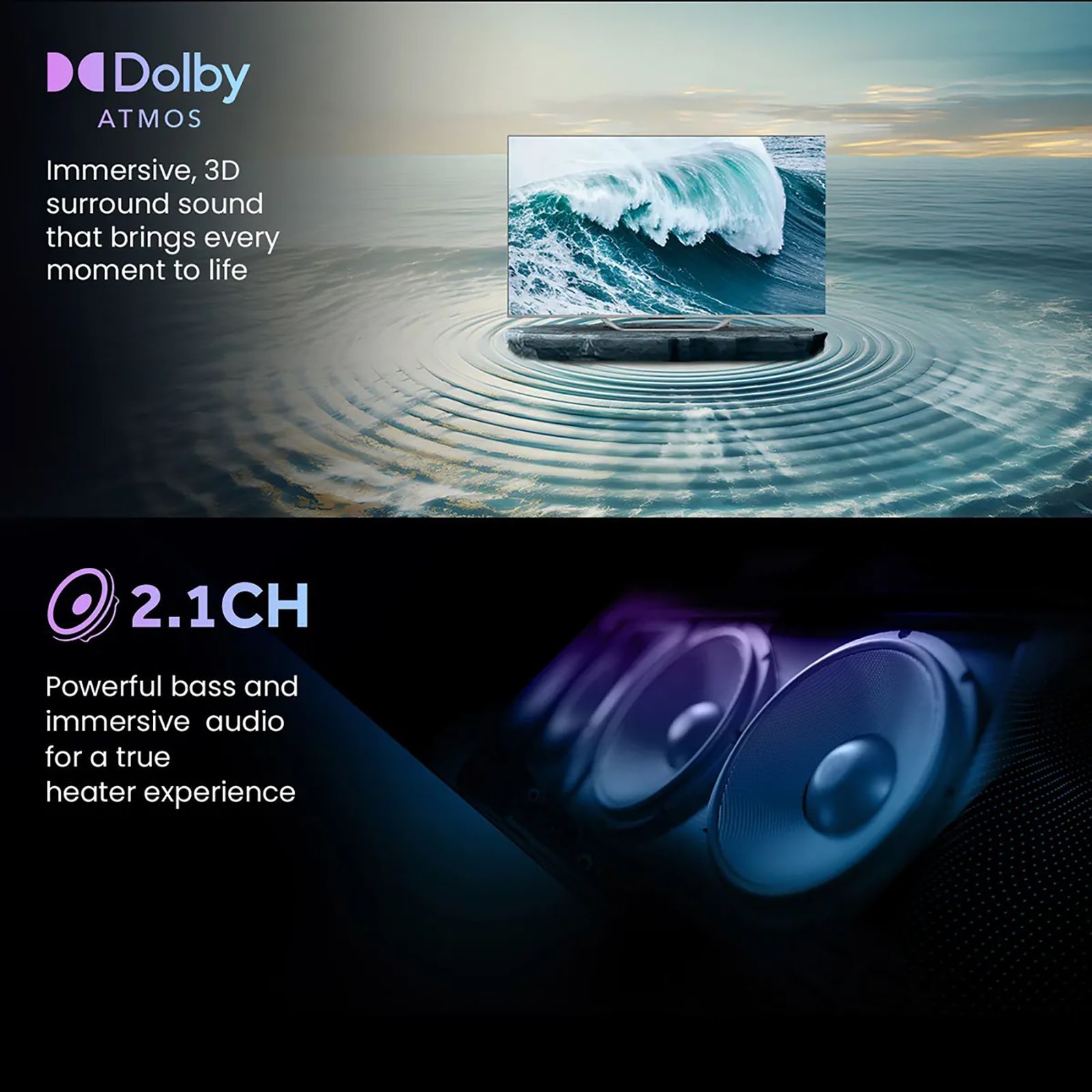 Haier S800 215.9 cm (85 inch) QLED 4K Ultra HD Smart Google TV with Google Assistant (2025 model) Haier S800 215.9 cm (85 inch) QLED 4K Ultra HD Smart Google TV with Google Assistant (2025 model)_8