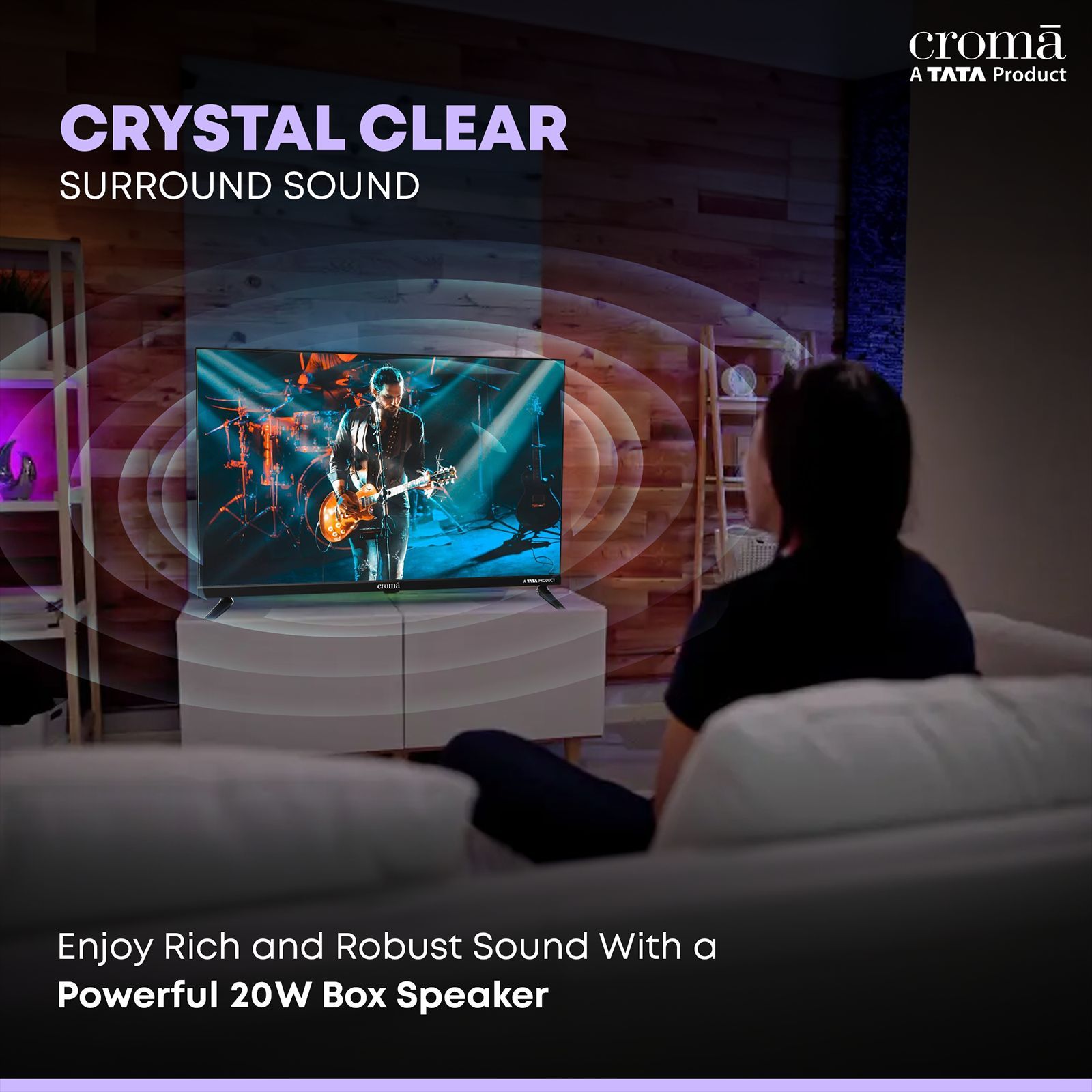Croma 80cm (32inch) HD Ready LED TV with A Plus Grade Panel_9