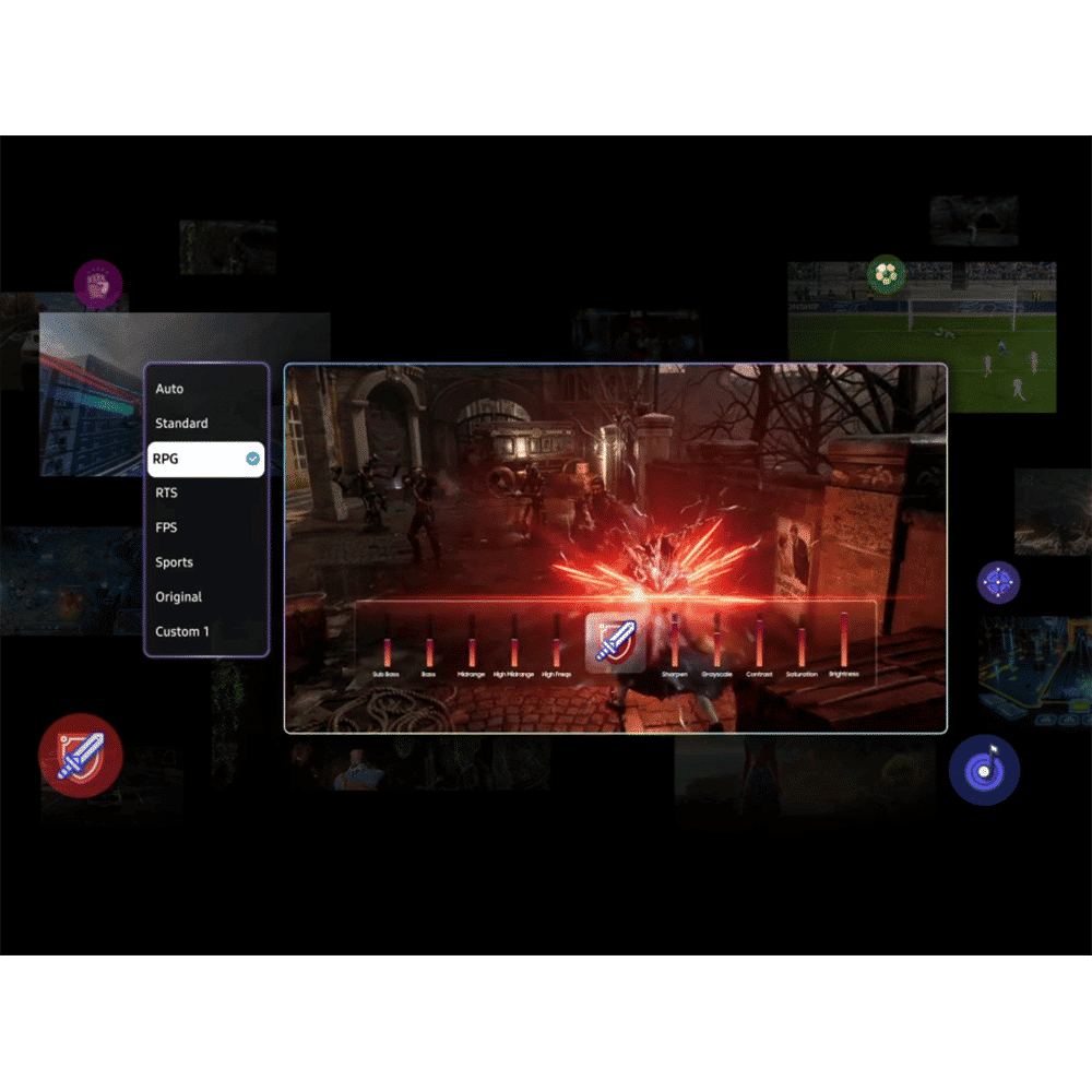 SAMSUNG Q7F 248.9 cm (98 inch) QLED 4K Ultra HD Smart Tizen TV with Google Voice Assistant (2025 model)_8