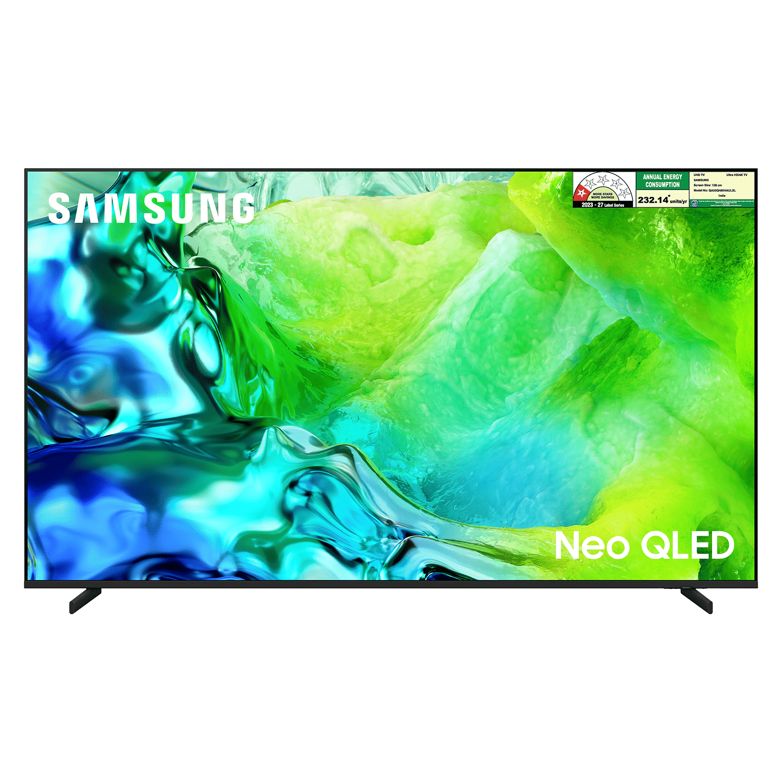 Samsung QN80H 138 cm (55 inch) QLED 4K Ultra HD Smart Tizen TV with Samsung Vision AI Companion (2026 model)_1