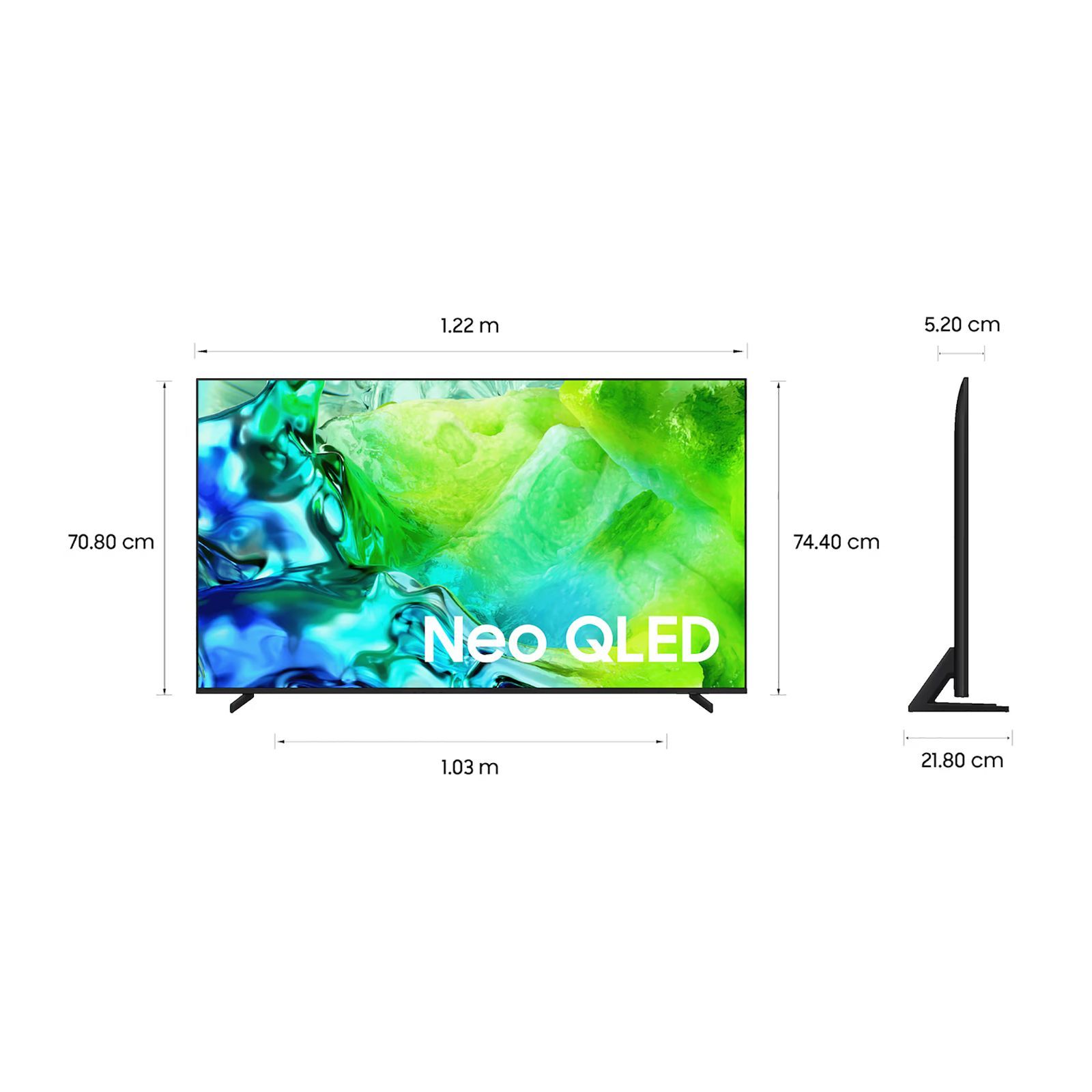 Samsung QN80H 138 cm (55 inch) QLED 4K Ultra HD Smart Tizen TV with Samsung Vision AI Companion (2026 model)_7