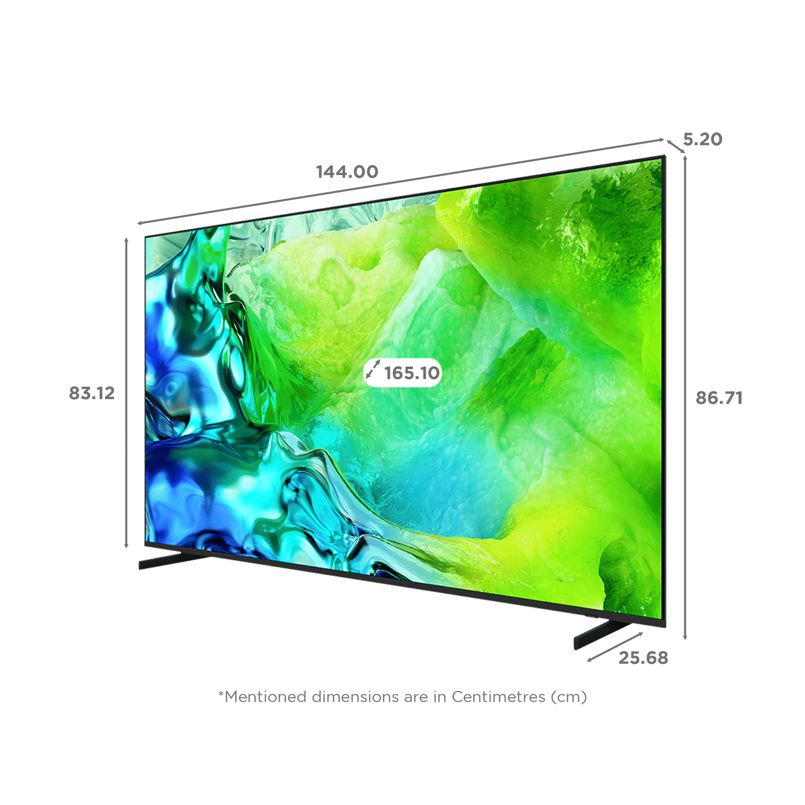 SAMSUNG QN80H 165.1 cm (65 inch) 1 Star Neo QLED 4K Ultra HD Smart Tizen TV with Google Voice Assistant (2026 Model) SAMSUNG QN80H 165.1 cm (65 inch) 1 Star Neo QLED 4K Ultra HD Smart Tizen TV with Google Voice Assistant (2026 Model)_2