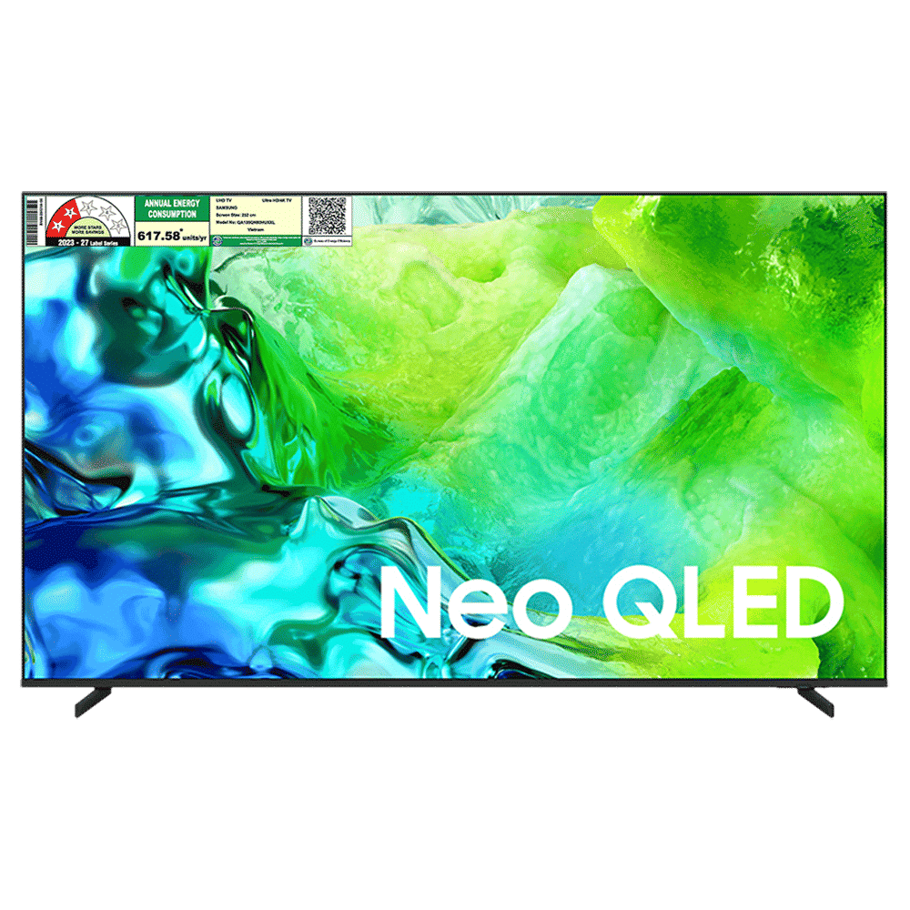 SAMSUNG QN80H 253 cm (100 inch) Neo QLED 4K Ultra HD Smart Tizen TV with Google Voice Assistant (2026 Model)_1