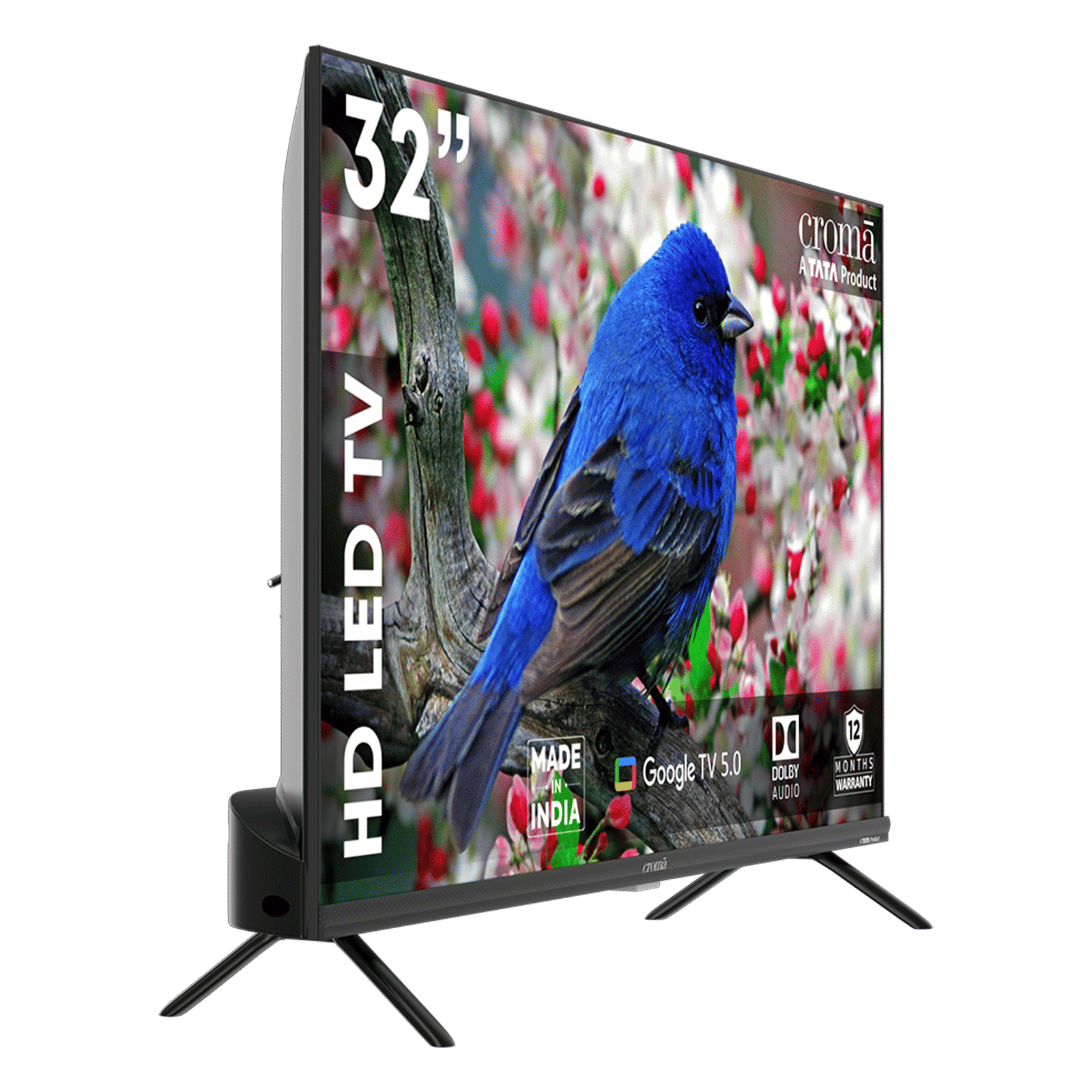 Croma 80cm (32 inch) HD LED Smart Google TV with Google Assistant (2026 Model)_8