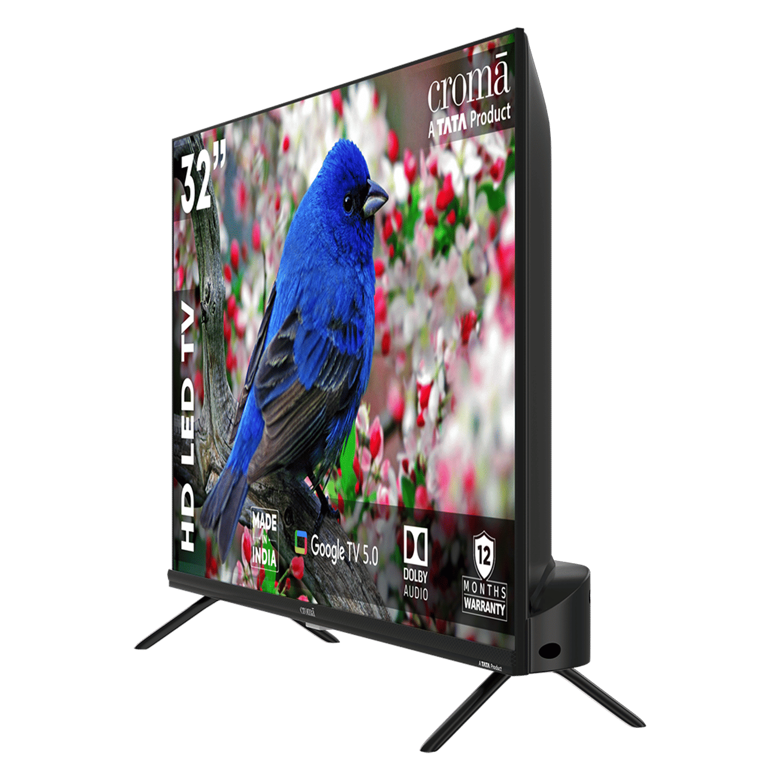 Croma 80cm (32 inch) HD LED Smart Google TV with Google Assistant (2026 Model)_9