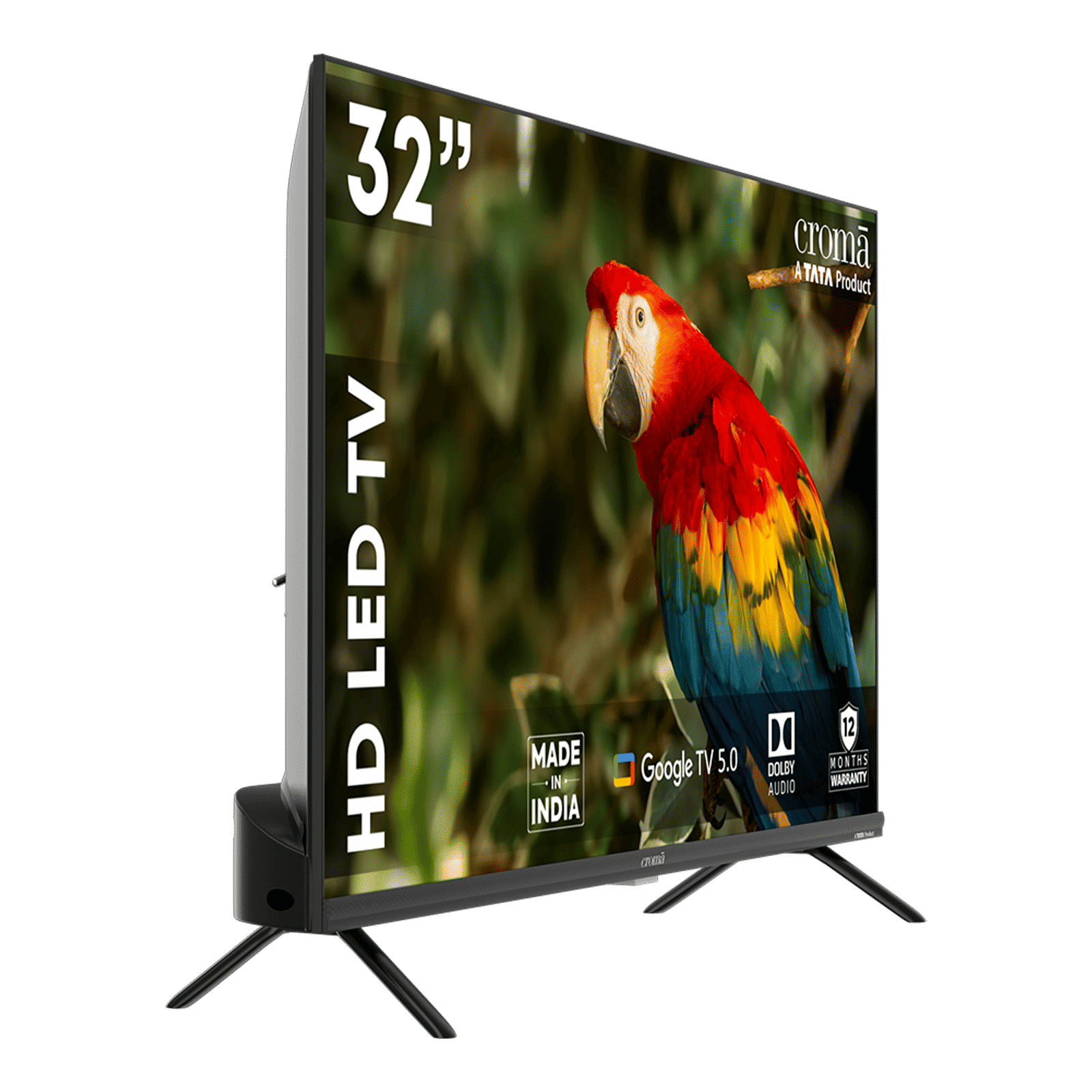 Croma 80cm (32 inch) HD LED Smart Google TV with Wi-Fi Connectivity (2026 Model)_7