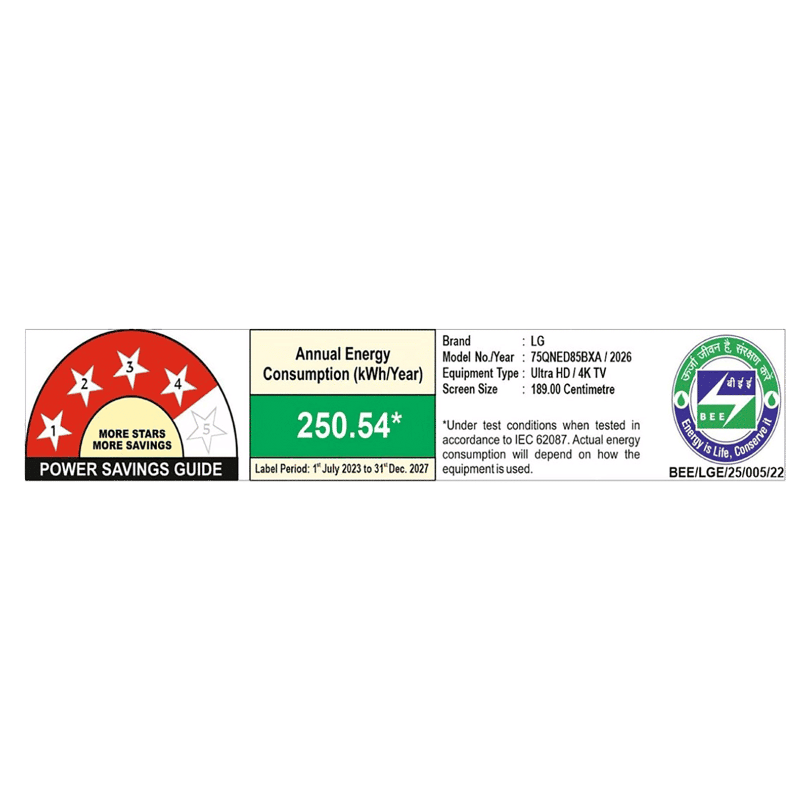 LG evo AI 190 cm (75 inch) QNED Mini LED 4K Ultra HD Smart webOS TV with Intelligent Voice Recognition (2026 model)_2