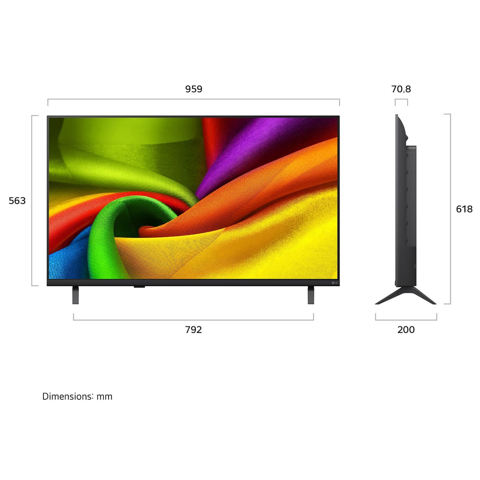 LG Nano AI 43NU885BPLA 108 cm (43 inch) 4K Ultra HD Smart webOS 26 TV with AI Hub (2026 model)_4